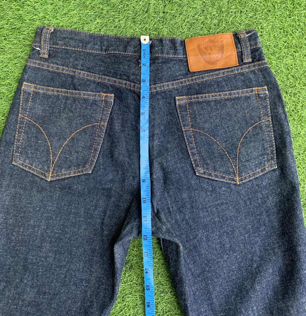 Hysteric Glamour Vintage Hysteric Glamour Raider Flare Denim Size US 29 - 18 Thumbnail