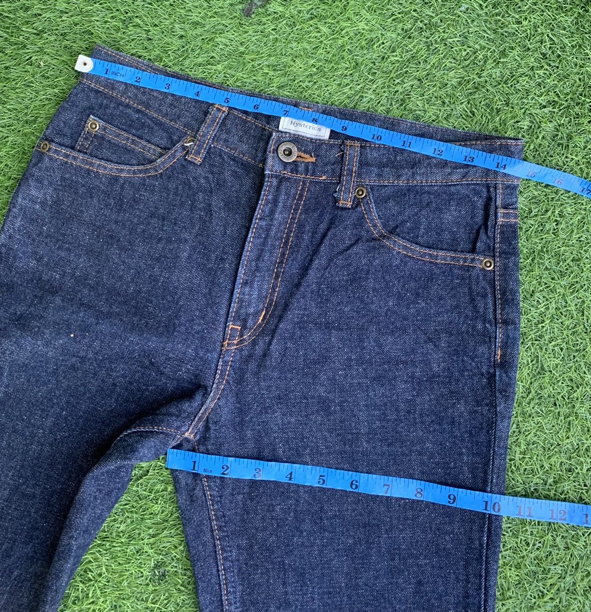 Hysteric Glamour Vintage Hysteric Glamour Raider Flare Denim Size US 29 - 14 Thumbnail