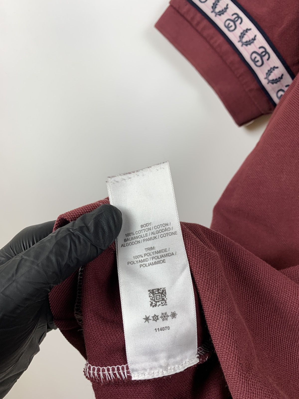 Fred Perry Vintage Fred Perry x Stussy Burgundy Polo T-Shirt Size US S / EU 44-46 / 1 - 17 Thumbnail