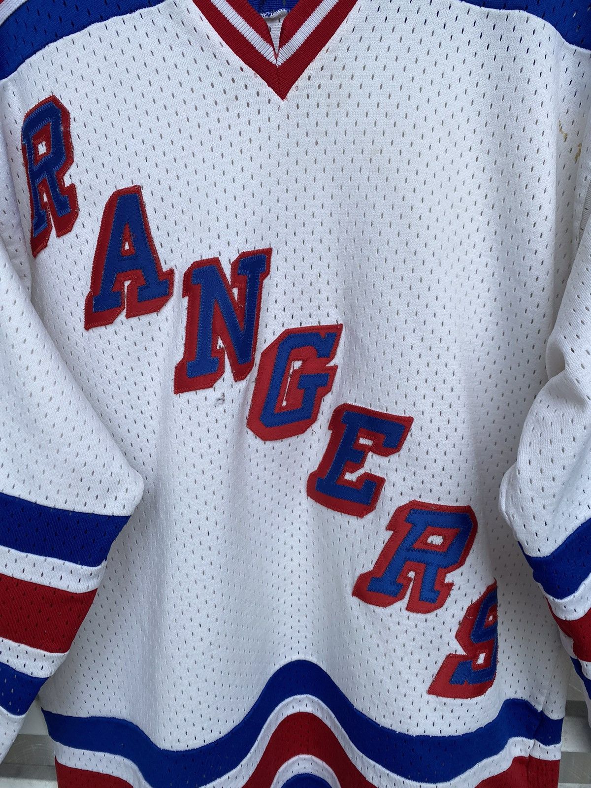 NHL × Vintage Vintage New York Rangers NHL Hockey Jersey Large Size US M / EU 48-50 / 2 - 3 Thumbnail