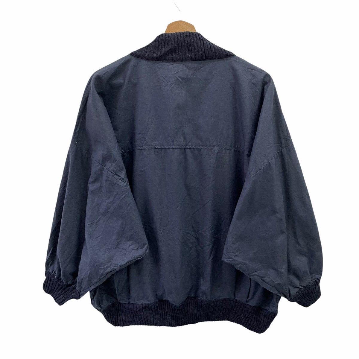 Japanese Brand × Vintage 💥 NOLPES ITALY DESIGNER HALFZIP BOMBER Size US M / EU 48-50 / 2 - 6 Thumbnail