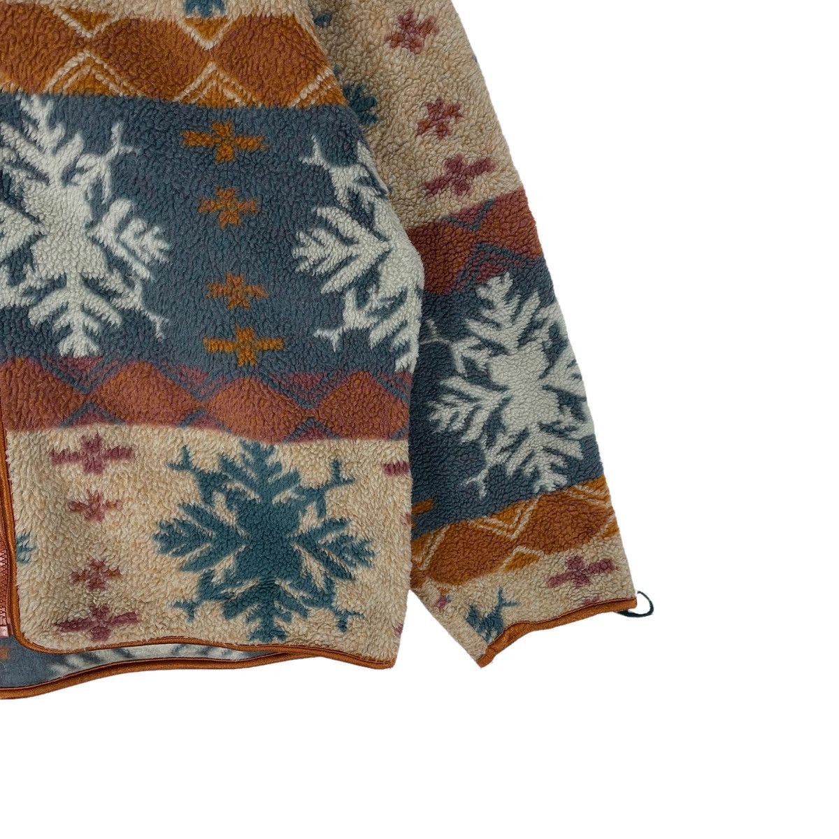 Japanese Brand × Native ❄️ICE SNOW ART FLEECE ZIPPER JACKET Size US M / EU 48-50 / 2 - 4 Thumbnail