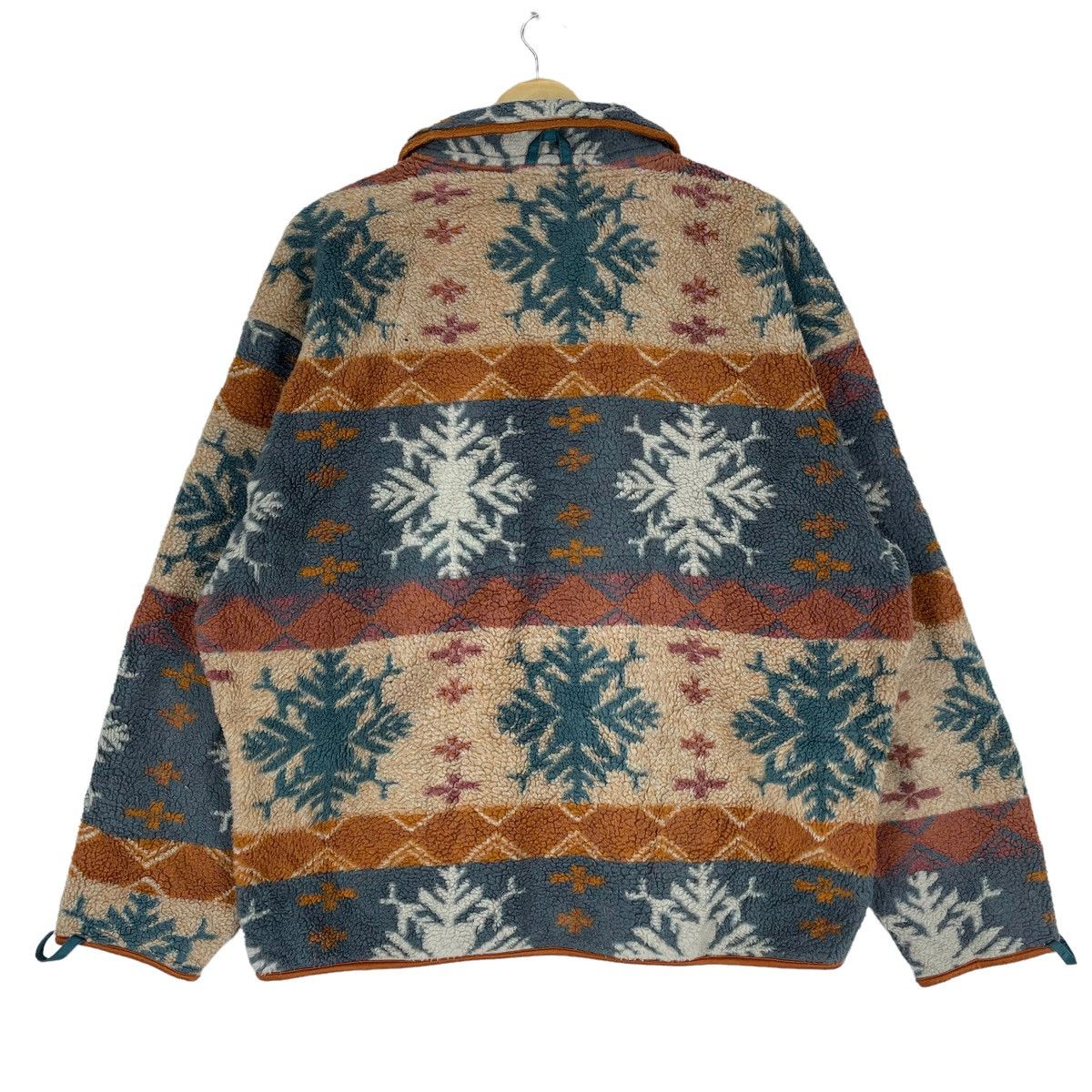Japanese Brand × Native ❄️ICE SNOW ART FLEECE ZIPPER JACKET Size US M / EU 48-50 / 2 - 7 Thumbnail