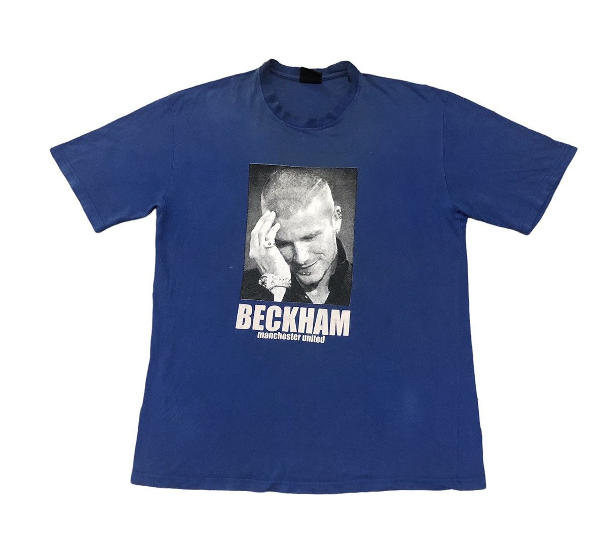 David Beckham × Lauren Ralph Lauren × Ralph Lauren Vintage Ralph Lauren Jeans David Beckham Photo Tee Size US L / EU 52-54 / 3 - 1 Thumbnail