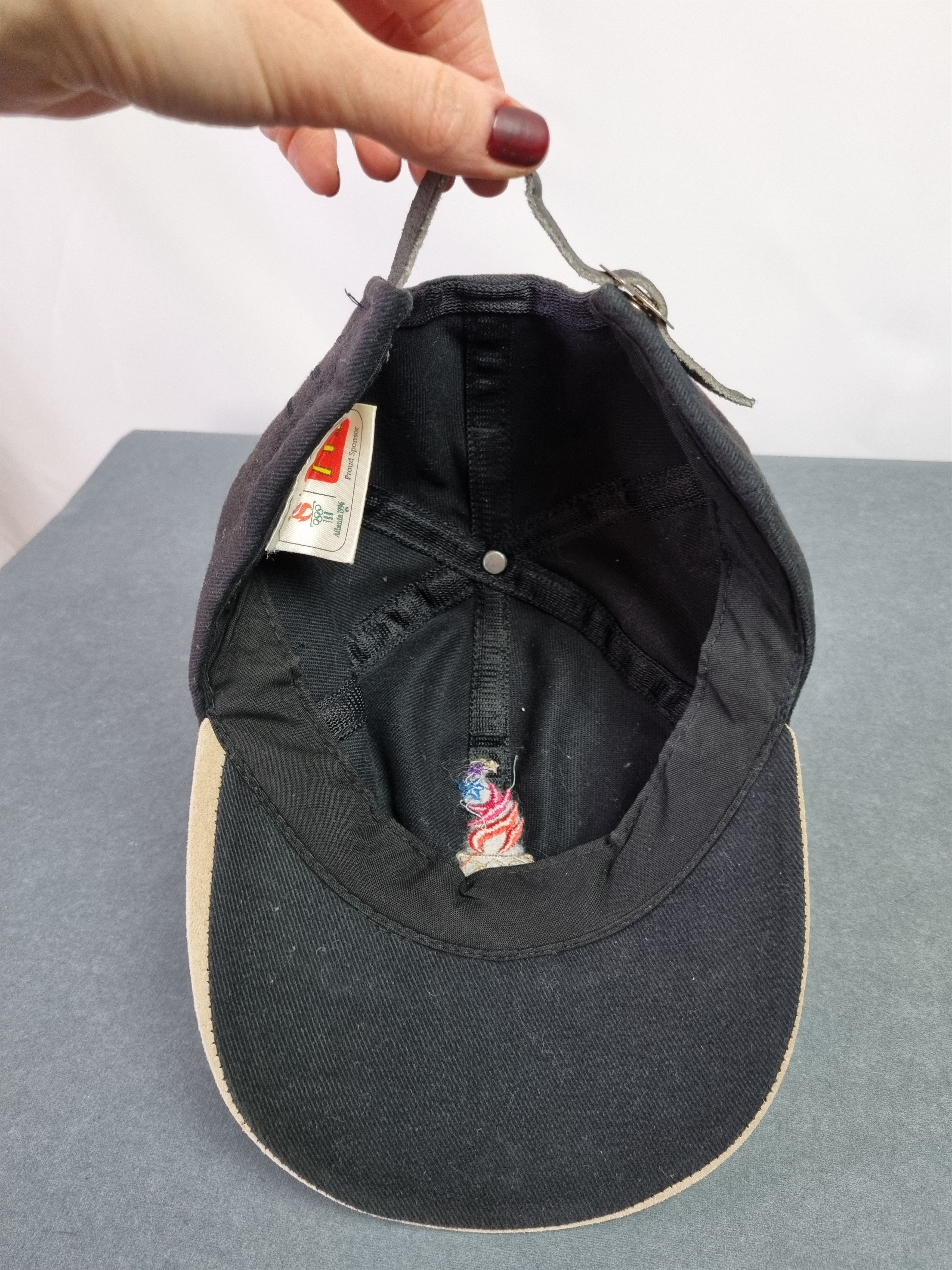 USA Olympics × Vintage 1996 Atlanta Olympic Games Wool Cap Black Size ONE SIZE - 8 Thumbnail