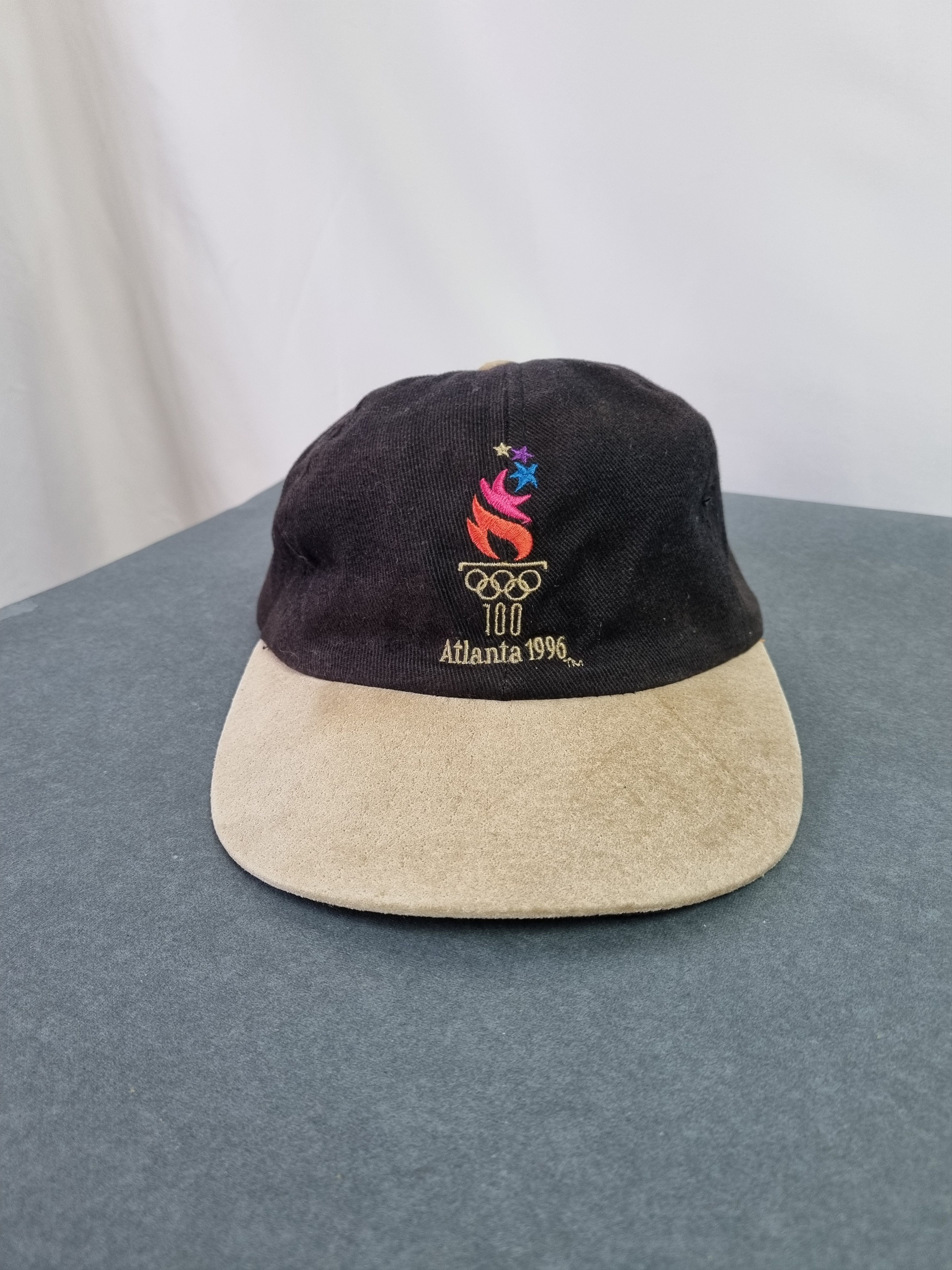 USA Olympics × Vintage 1996 Atlanta Olympic Games Wool Cap Black Size ONE SIZE - 1 Thumbnail