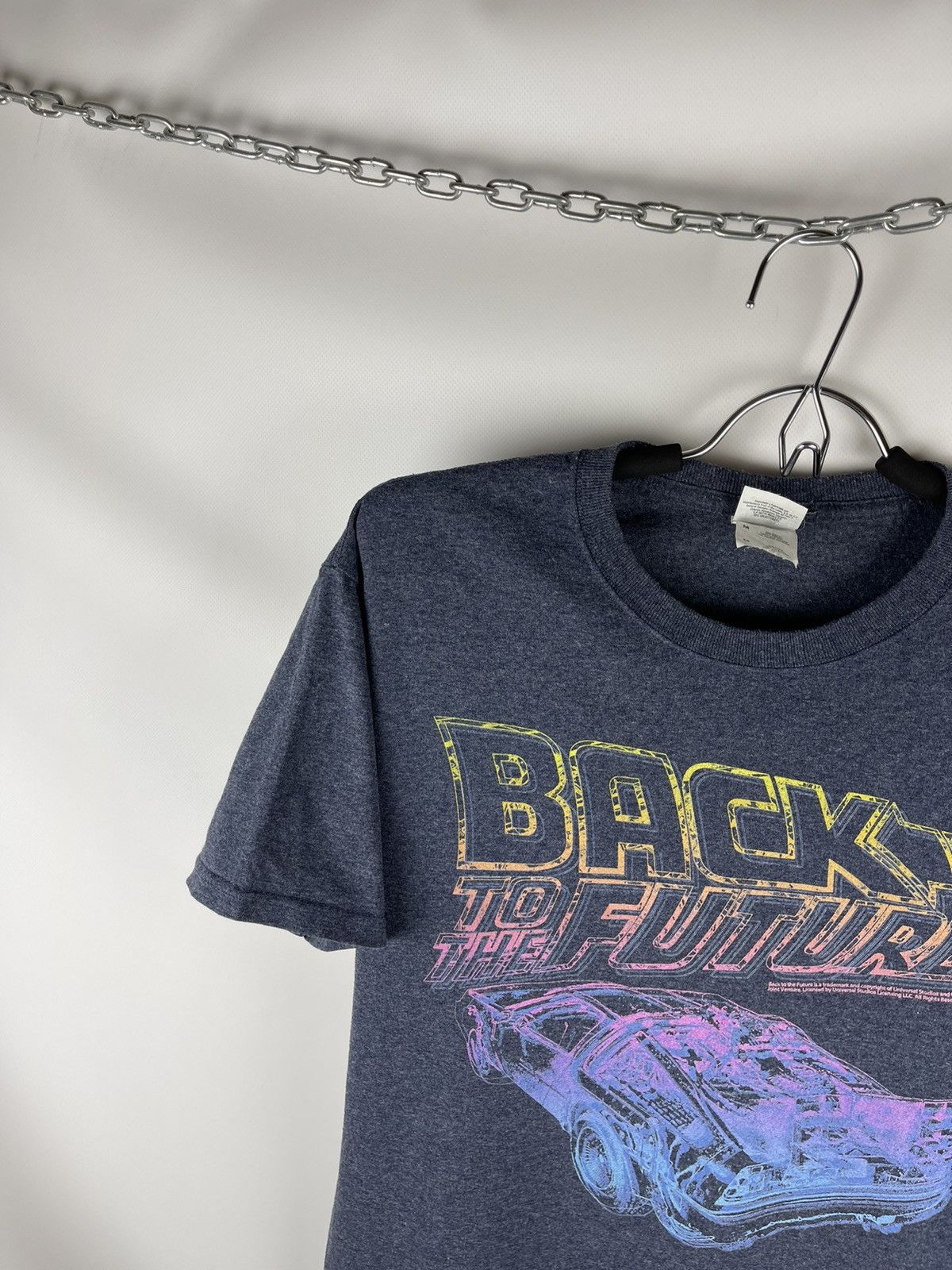 Jerzees Jerzees Back to the Future vintage big logo movie tee shirt Size US M / EU 48-50 / 2 - 2 Thumbnail