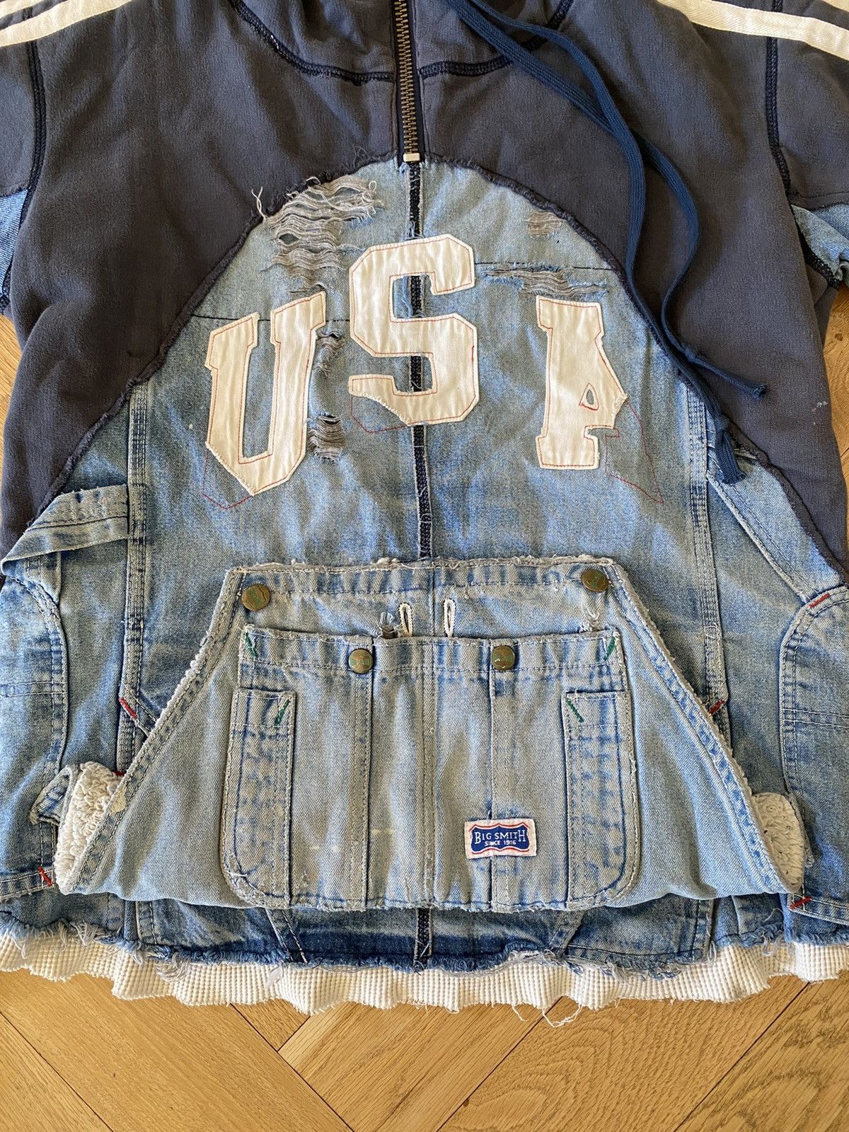 Greg Lauren Greg Lauren USA pullover hoodie Size US M / EU 48-50 / 2 - 2 Preview