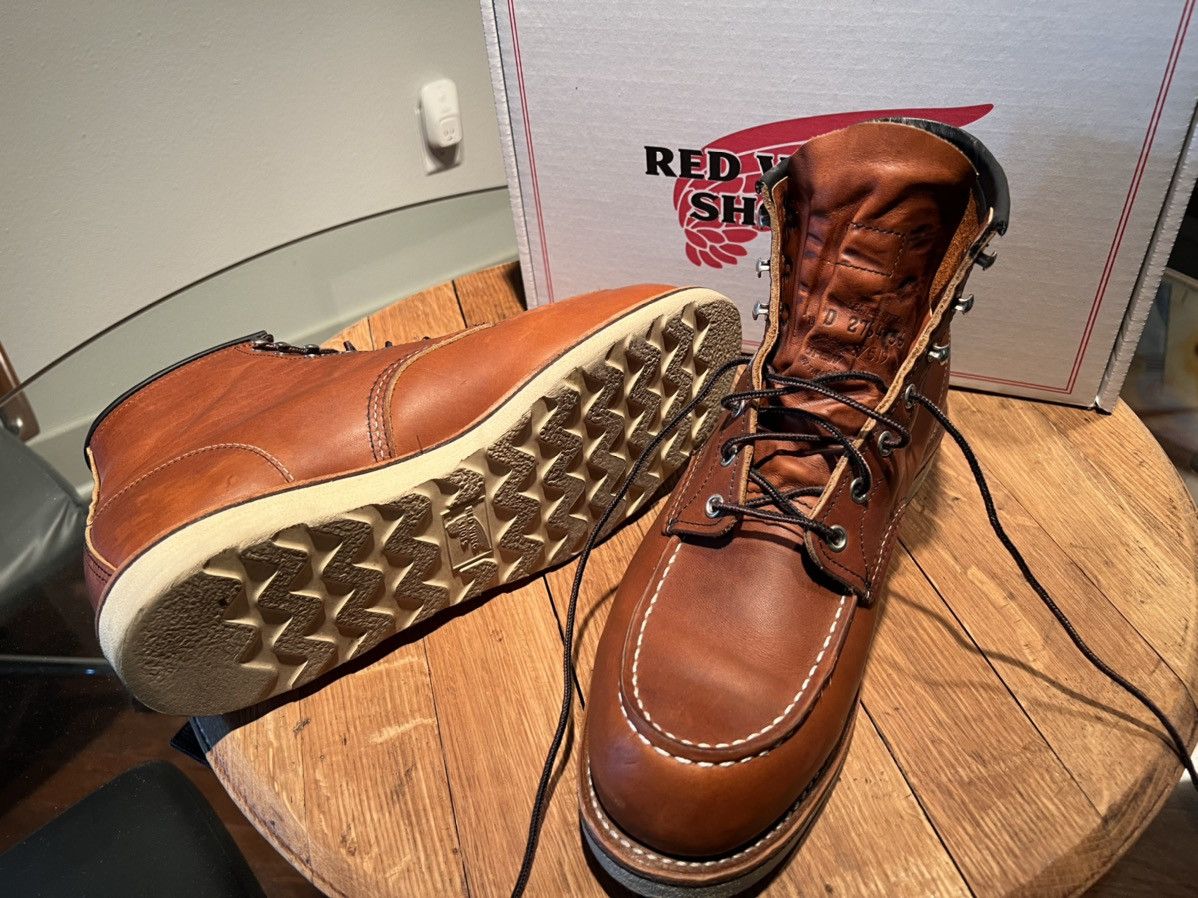 Red Wing 87519 Limited Edition Classic Moc Toe Size US 12 / EU 45 - 8 Thumbnail