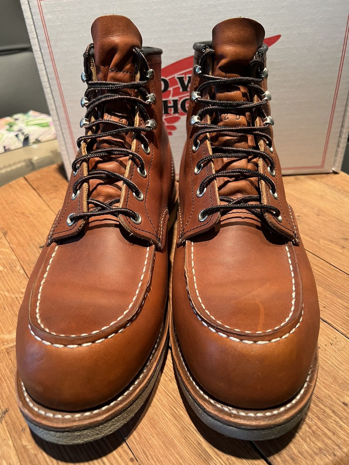 Red Wing 87519 Limited Edition Classic Moc Toe Size US 12 / EU 45 - 3 Thumbnail