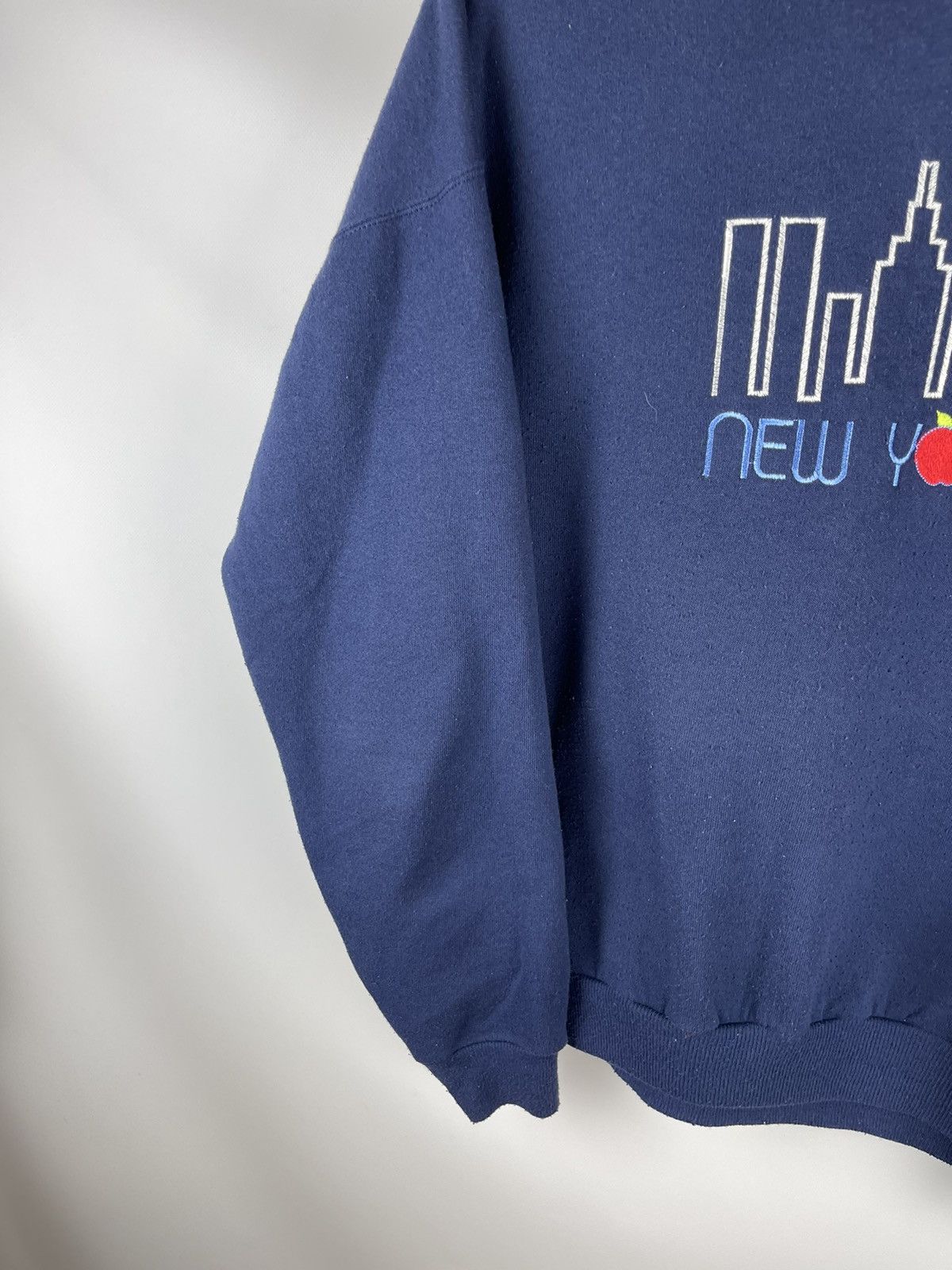Hanes × Vintage Hanes vintage 80s 90s New York logo made in USA sweatshirt Size US L / EU 52-54 / 3 - 3 Thumbnail