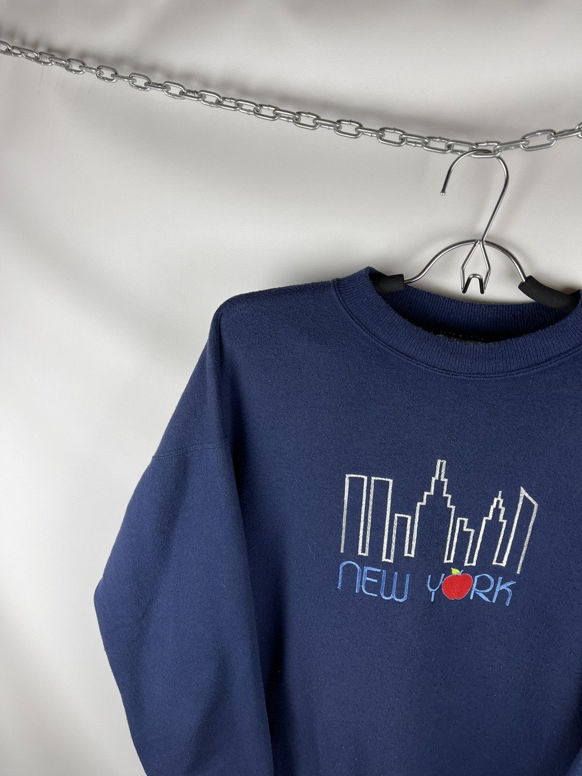 Hanes × Vintage Hanes vintage 80s 90s New York logo made in USA sweatshirt Size US L / EU 52-54 / 3 - 2 Thumbnail