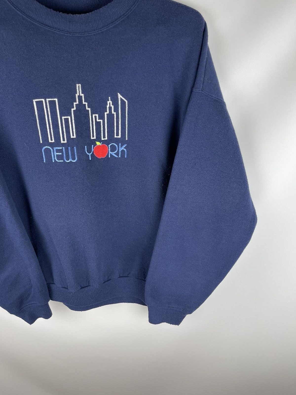 Hanes × Vintage Hanes vintage 80s 90s New York logo made in USA sweatshirt Size US L / EU 52-54 / 3 - 5 Thumbnail