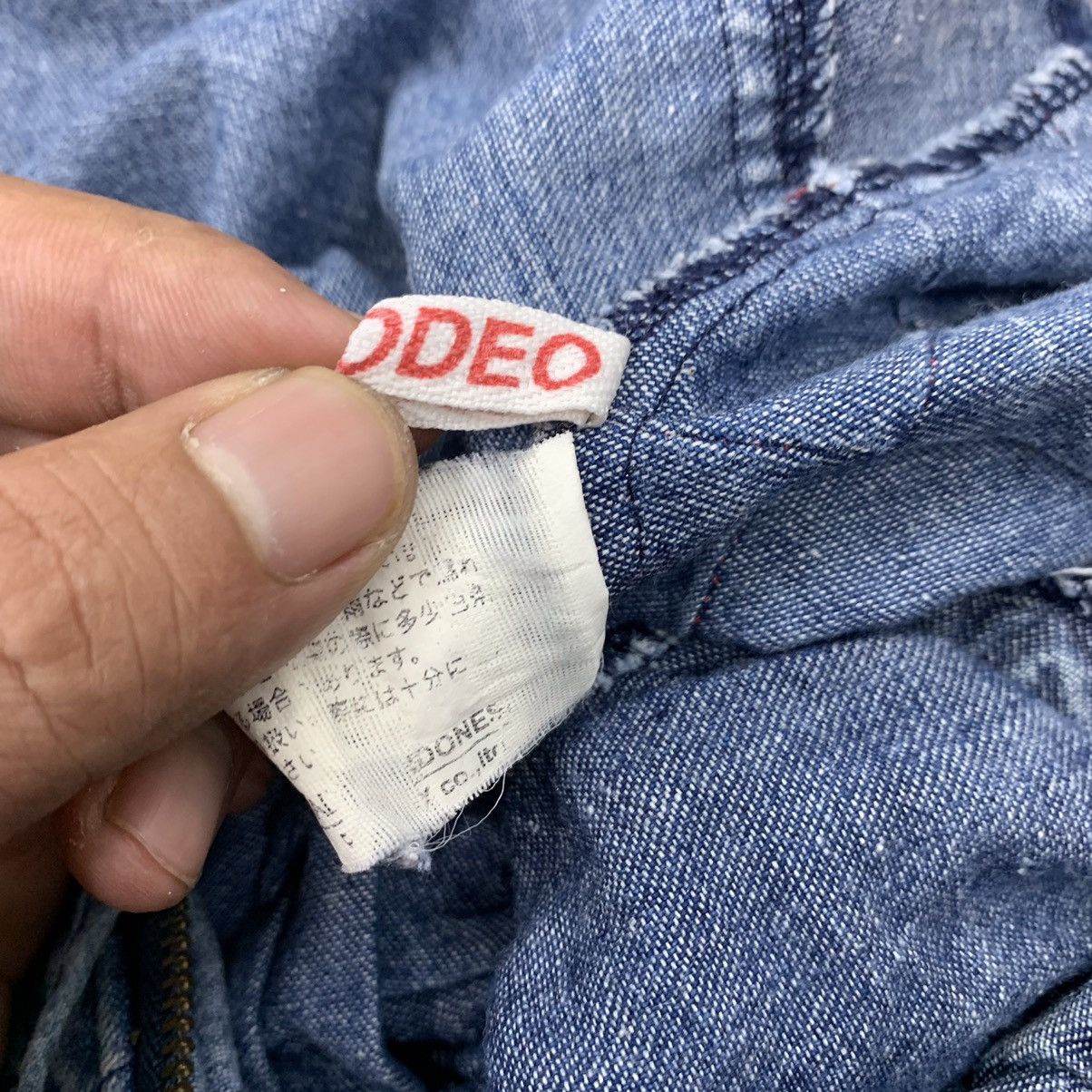 Japanese Brand El Rodeo Patch Work Denim Pant Rare Design Size US 37 - 6 Thumbnail