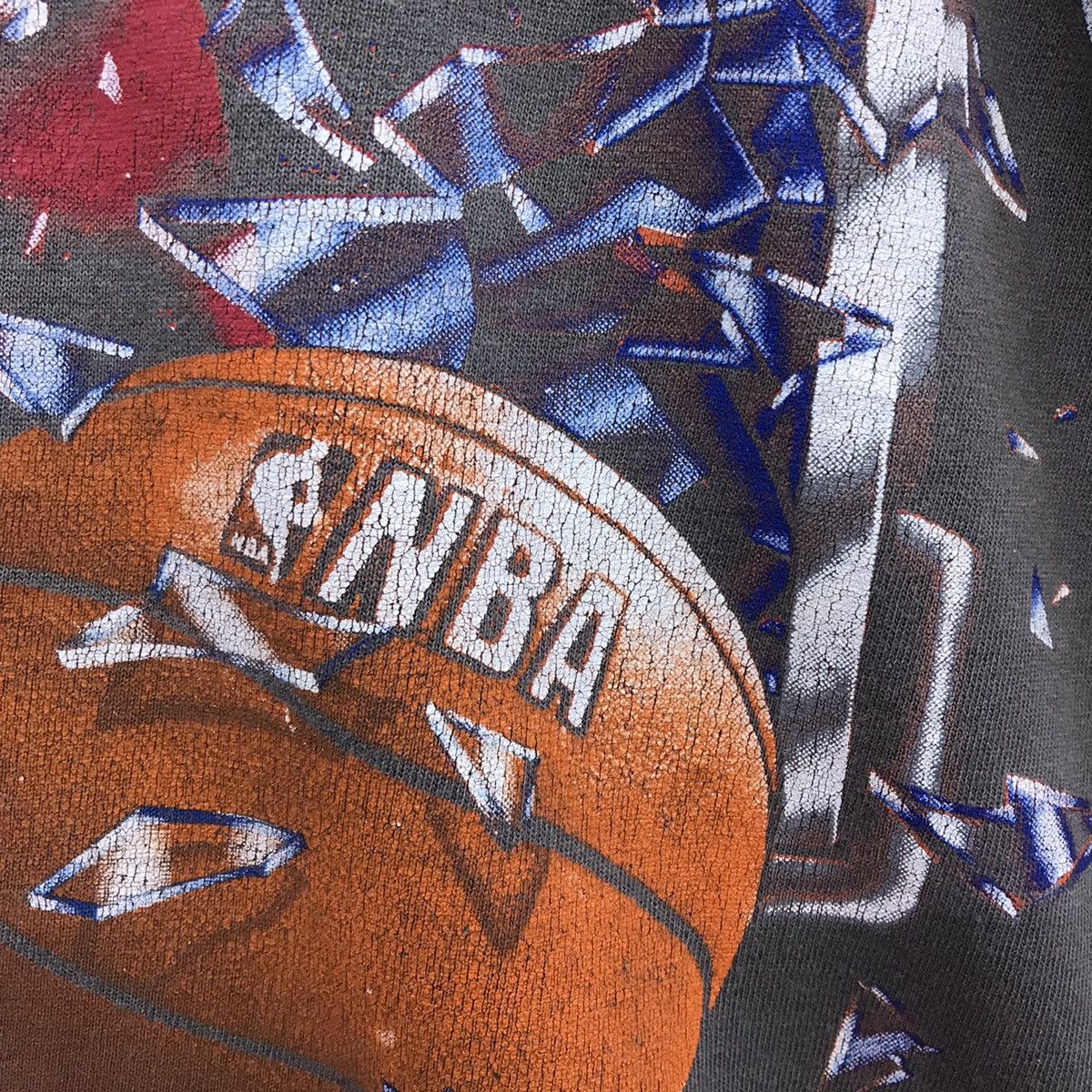NBA Rare!! Vintage Chicago Bulls NBA tee Size US L / EU 52-54 / 3 - 5 Thumbnail