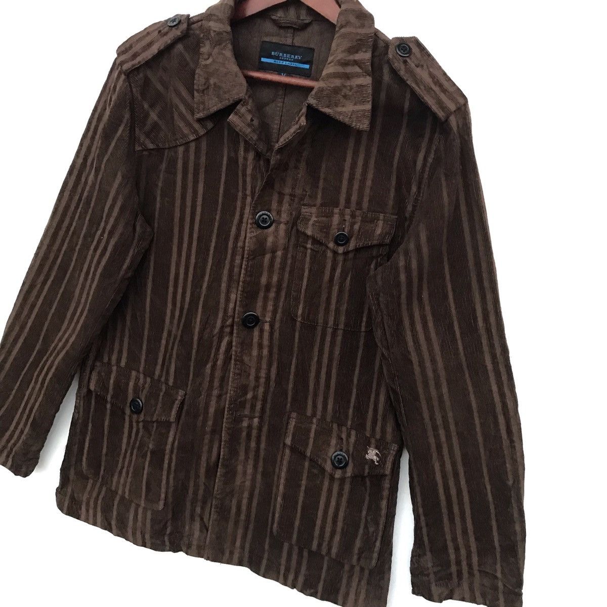 Burberry Vintage Burberry Corduroy Jacket Size US M / EU 48-50 / 2 - 3 Thumbnail