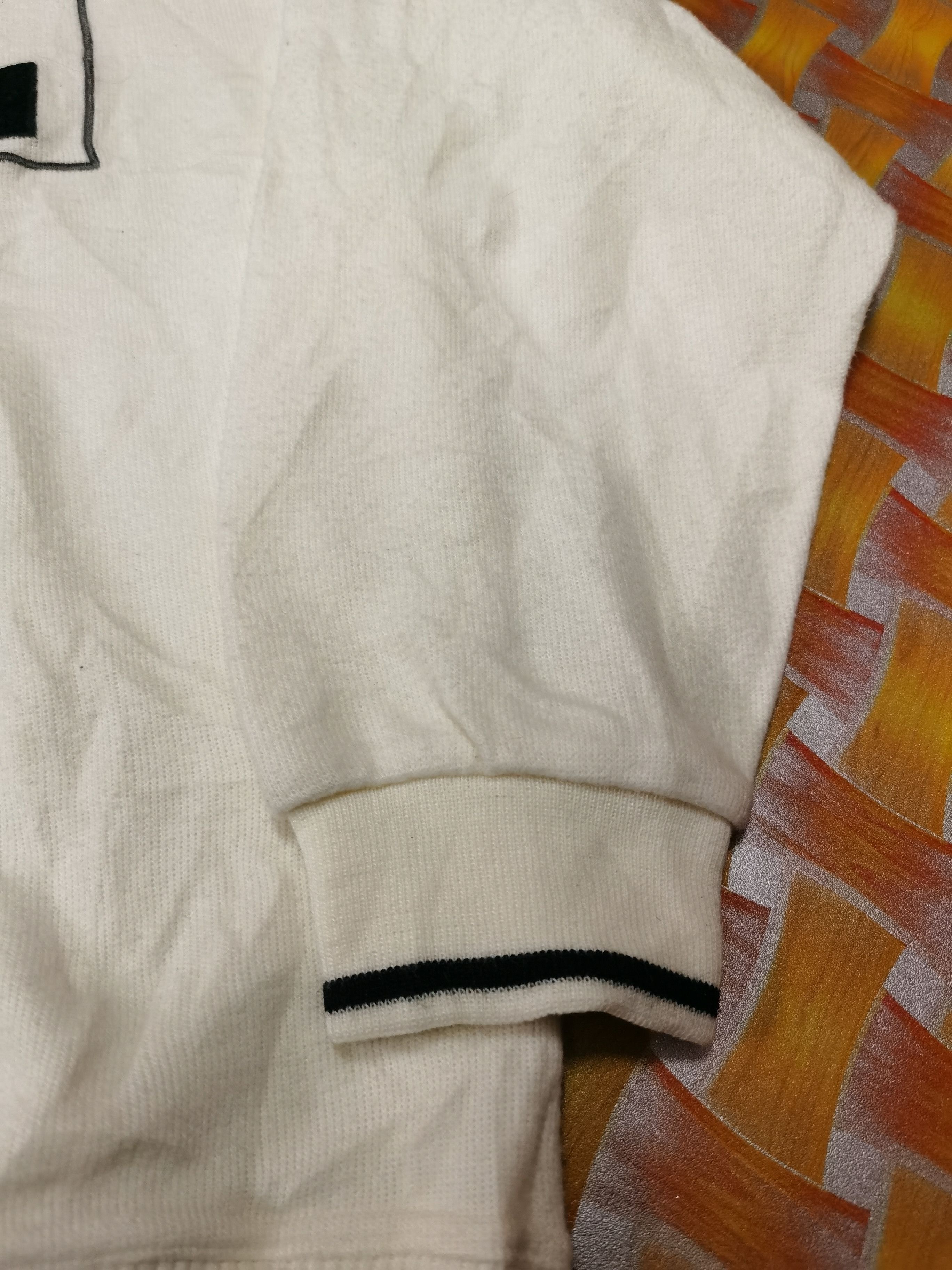 Designer × Vintage Vintage Alain Delon Embroidered Sweatshirt Size US L / EU 52-54 / 3 - 4 Thumbnail