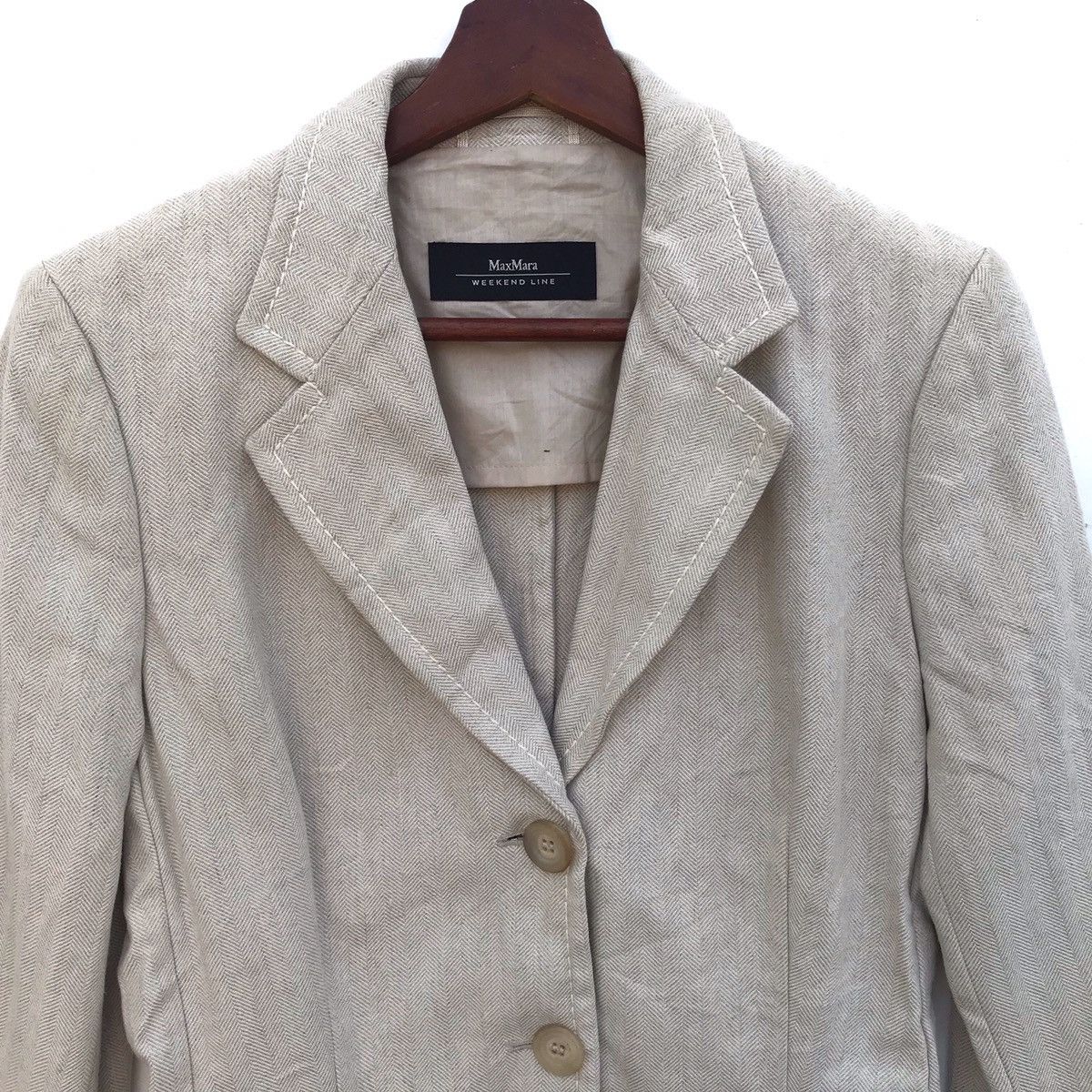Max Mara Vintage Max Mara Blazer Coat Size M / US 6-8 / IT 42-44 - 5 Thumbnail