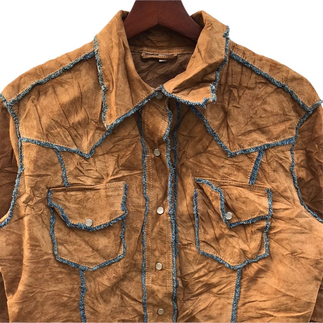 Japanese Brand Vintage Pig Leather Jacket Size US M / EU 48-50 / 2 - 4 Thumbnail