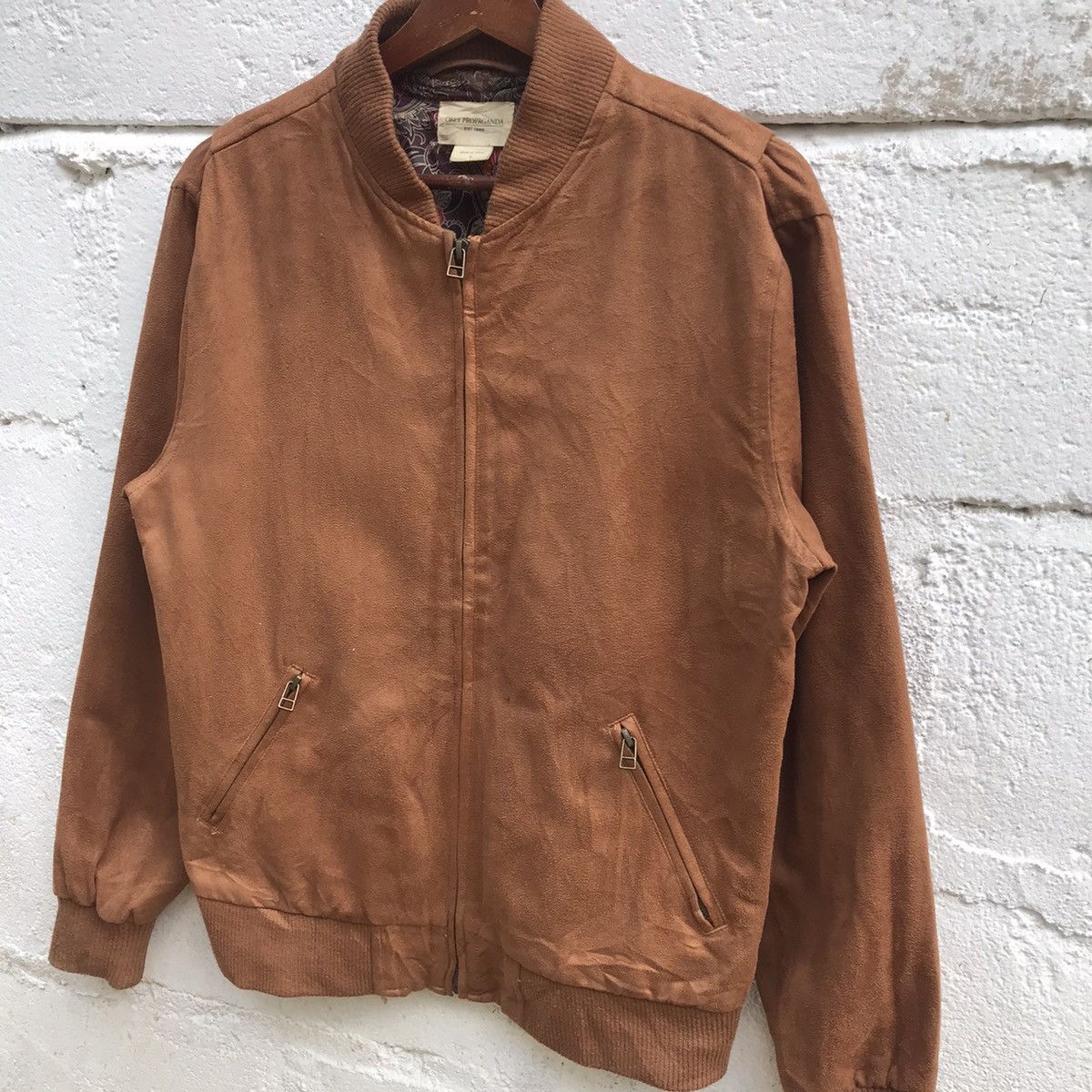 Obey Vintage Obey Propaganda Leather Jacket Size US S / EU 44-46 / 1 - 3 Thumbnail