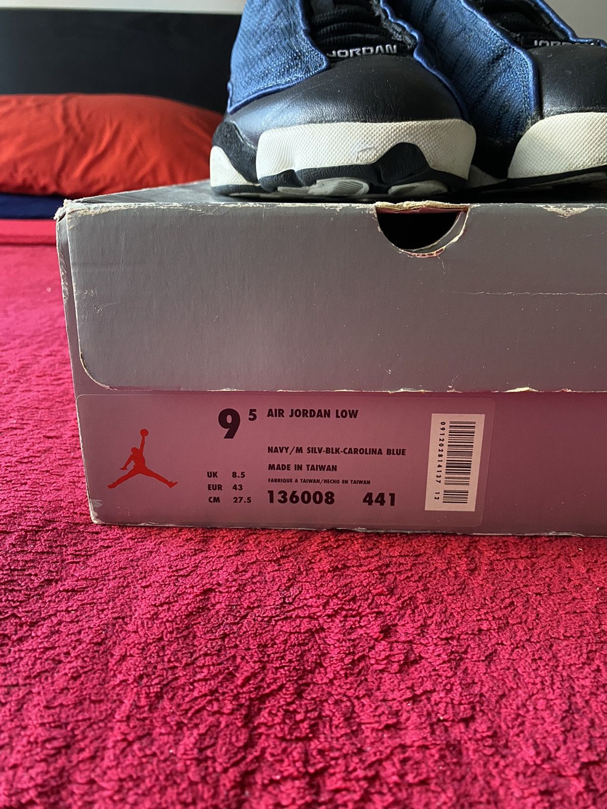 Jordan Brand × Nike Air Jordan 13 Low OG 1998 Navy 1998 Brave Blue Size US 9.5 / EU 42-43 - 2 Thumbnail