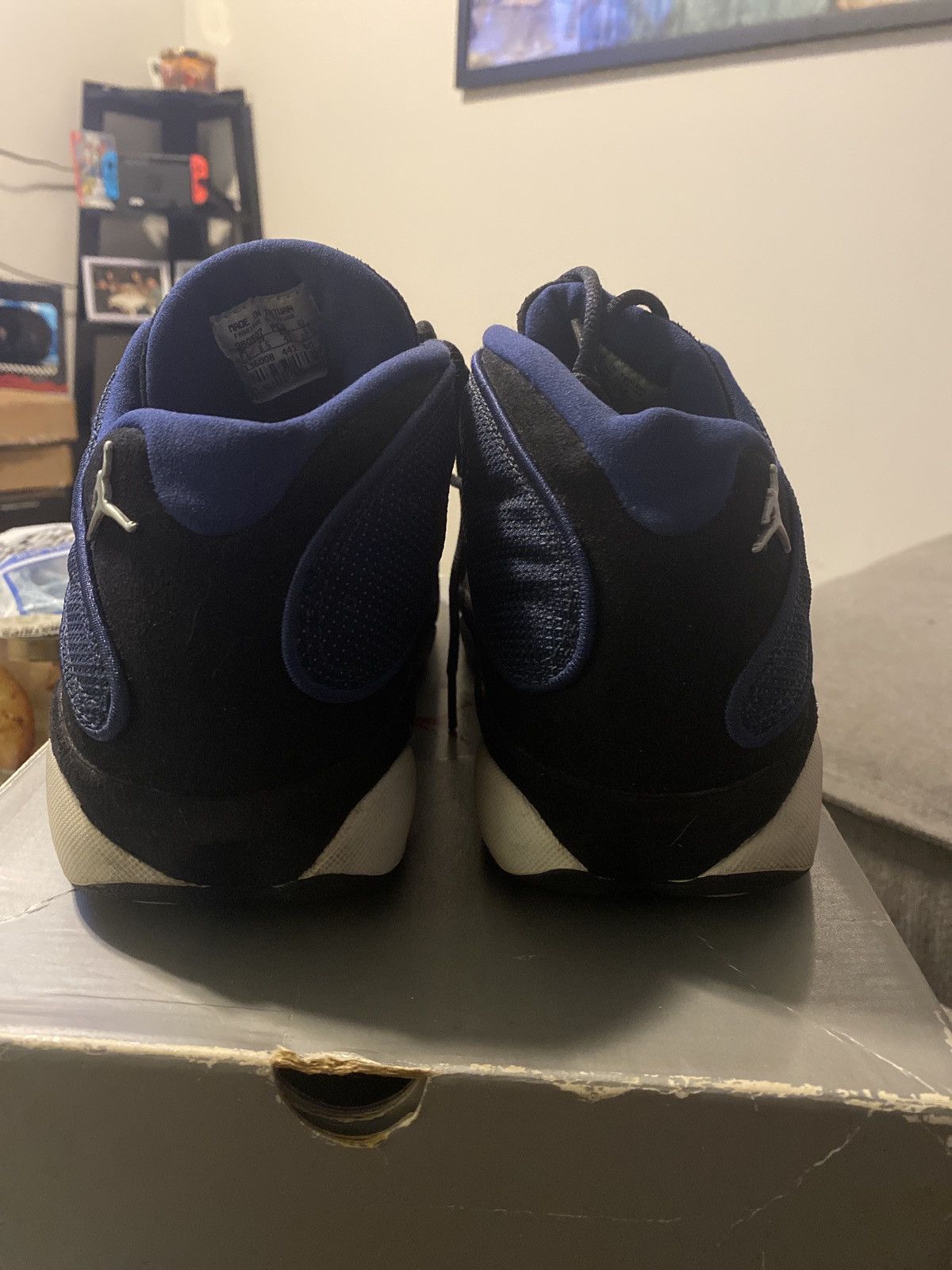 Jordan Brand × Nike Air Jordan 13 Low OG 1998 Navy 1998 Brave Blue Size US 9.5 / EU 42-43 - 7 Thumbnail
