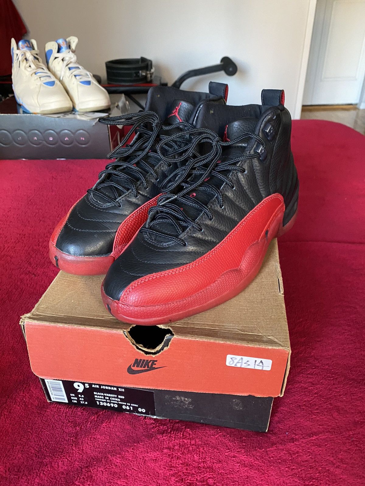 Jordan Brand Nike Air Jordan 12 OG Flu Game 1997 Fly Game 1997 Grailed