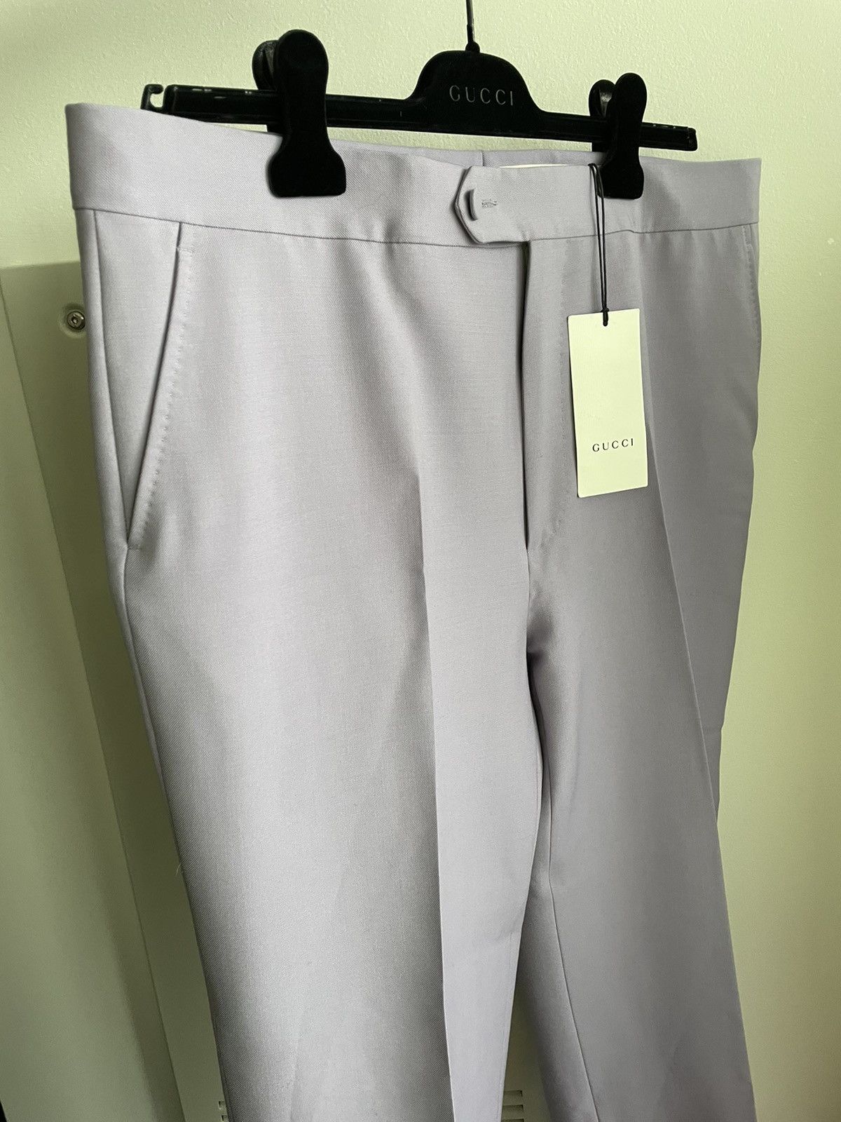 Gucci Super Runway Harry Styles Gucci Wool Pant Size US 34 / EU 50 - 13 Thumbnail