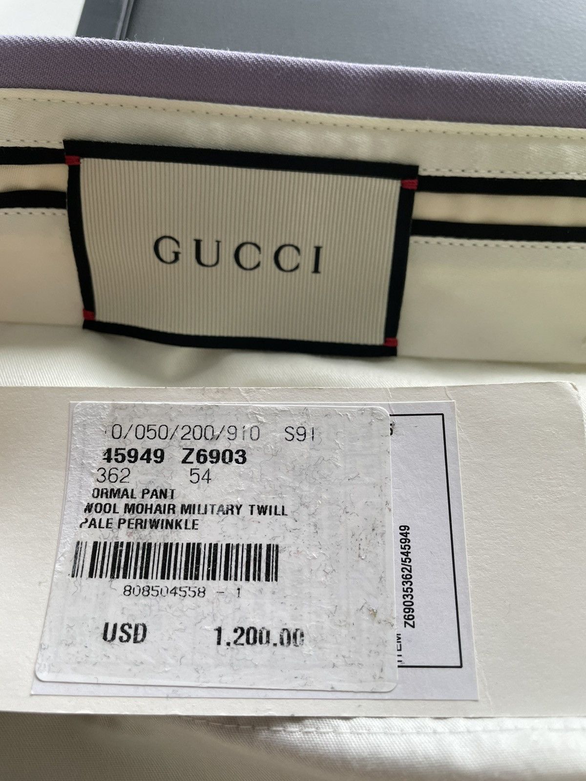 Gucci Super Runway Harry Styles Gucci Wool Pant Size US 34 / EU 50 - 6 Thumbnail