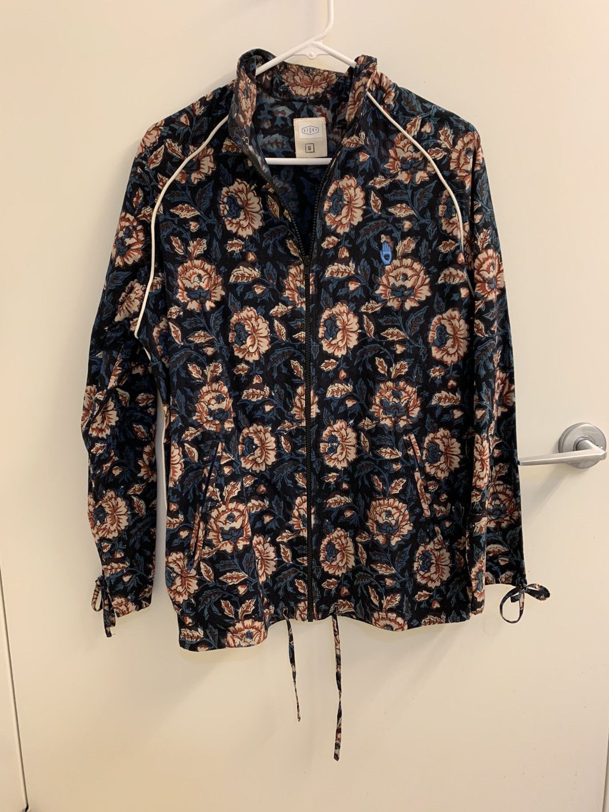 Story Mfg. Floral Todash Track Jacket Small | Grailed