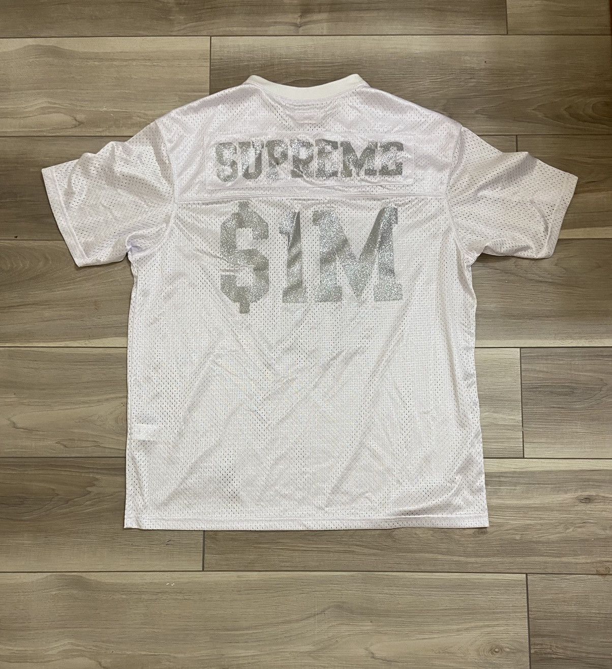 Streetwear × Supreme × Vintage Supreme $1M Football Jersey