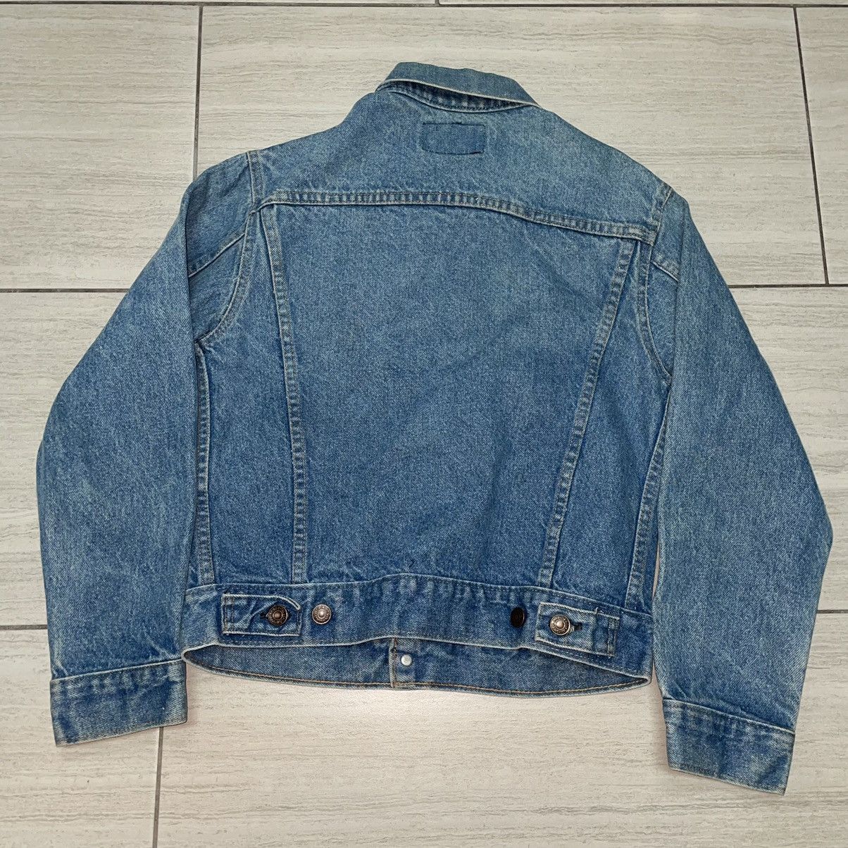 Levi's × Vintage Levis Orange Tab Denim Trucker Jacket Size US S / EU 44-46 / 1 - 4 Thumbnail