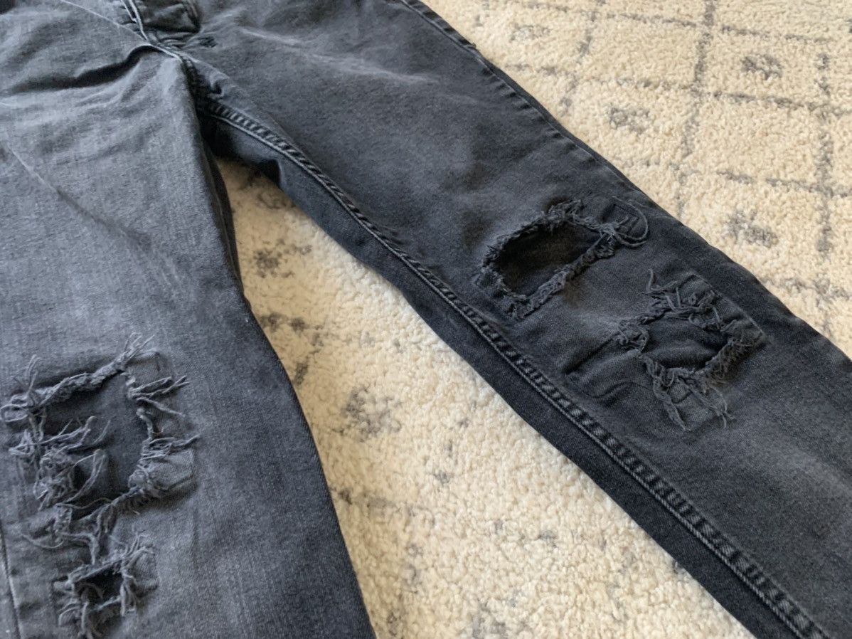 Ksubi Black distressed denim Size US 32 / EU 48 - 7 Thumbnail