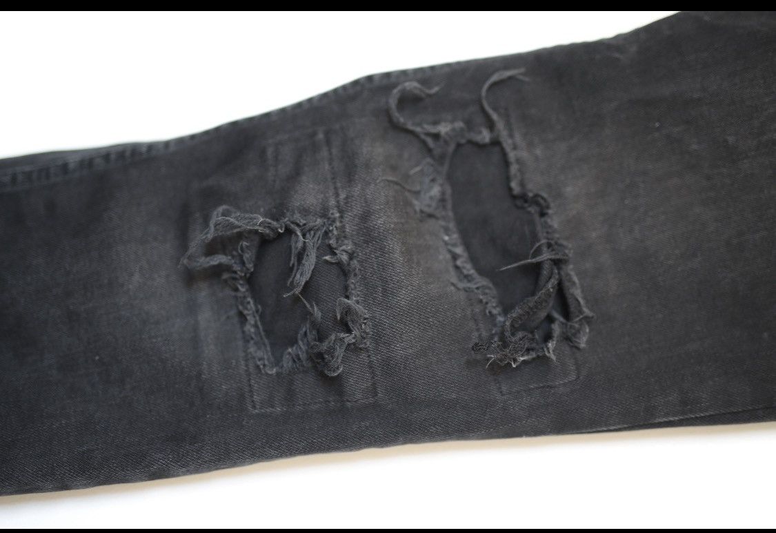Ksubi Black distressed denim Size US 32 / EU 48 - 3 Thumbnail
