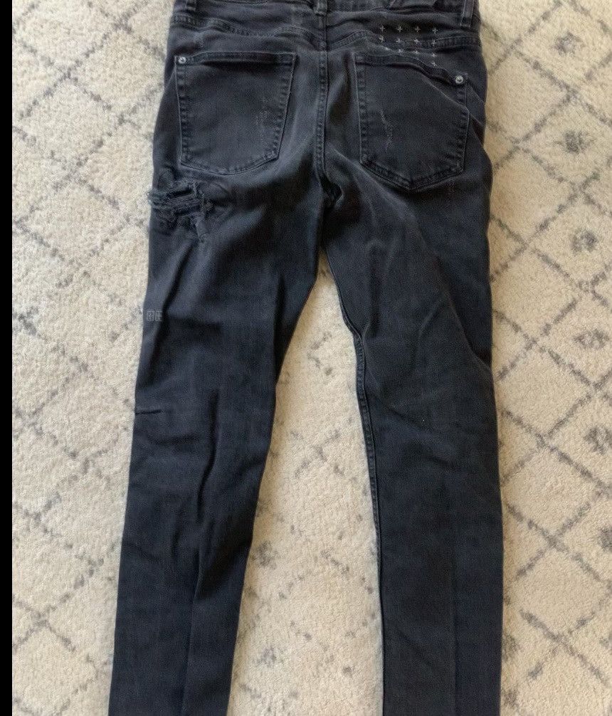 Ksubi Black distressed denim Size US 32 / EU 48 - 8 Thumbnail