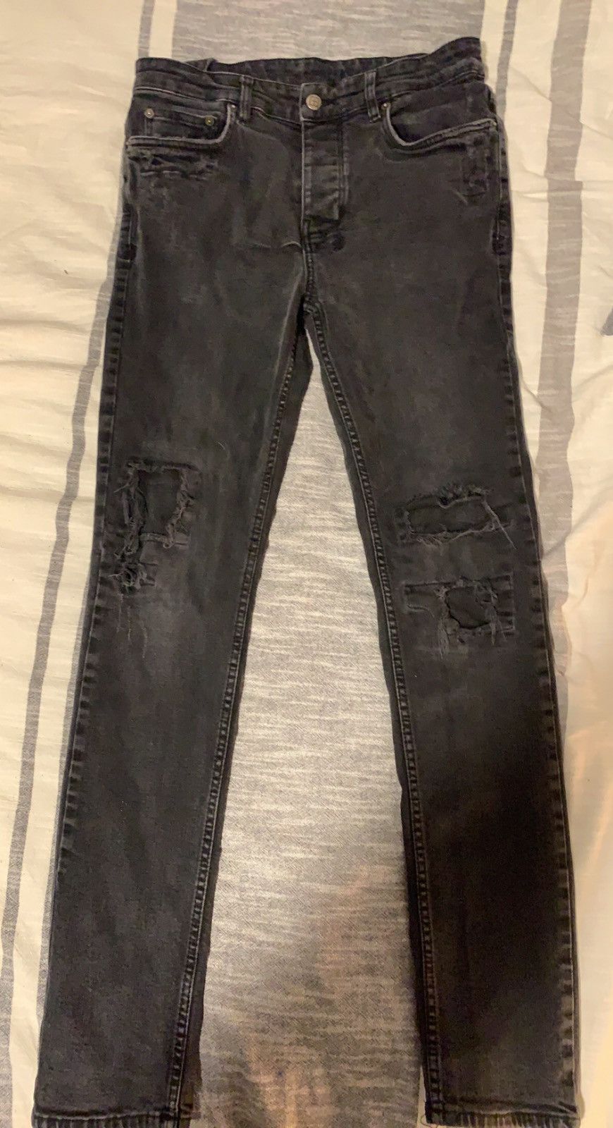 Ksubi Black distressed denim Size US 32 / EU 48 - 10 Thumbnail