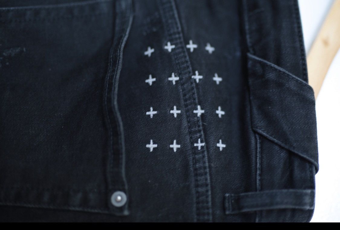 Ksubi Black distressed denim Size US 32 / EU 48 - 4 Thumbnail