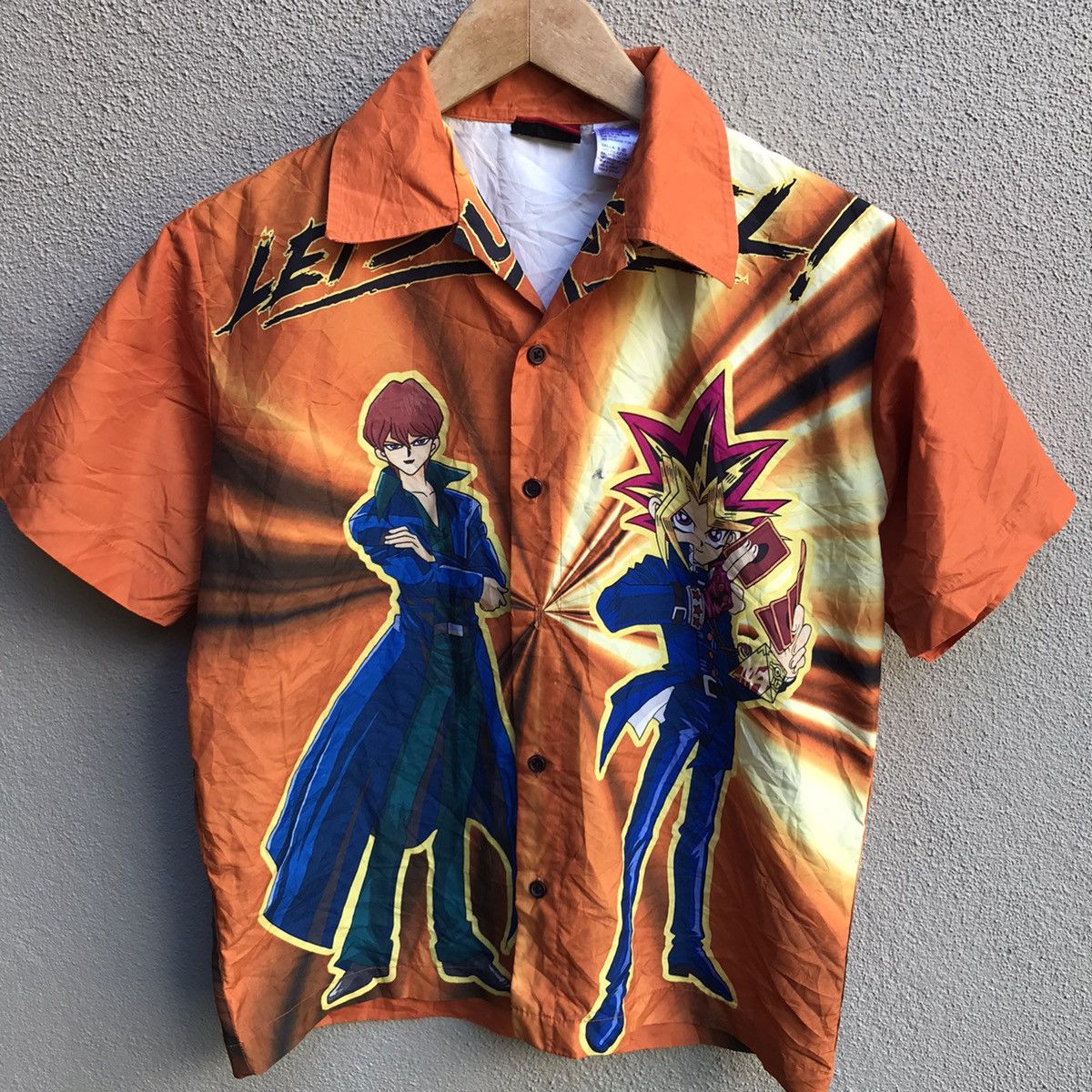 Cartoon Network Vintage YUGIOH anime shirt games all over print Size US S / EU 44-46 / 1 - 2 Thumbnail