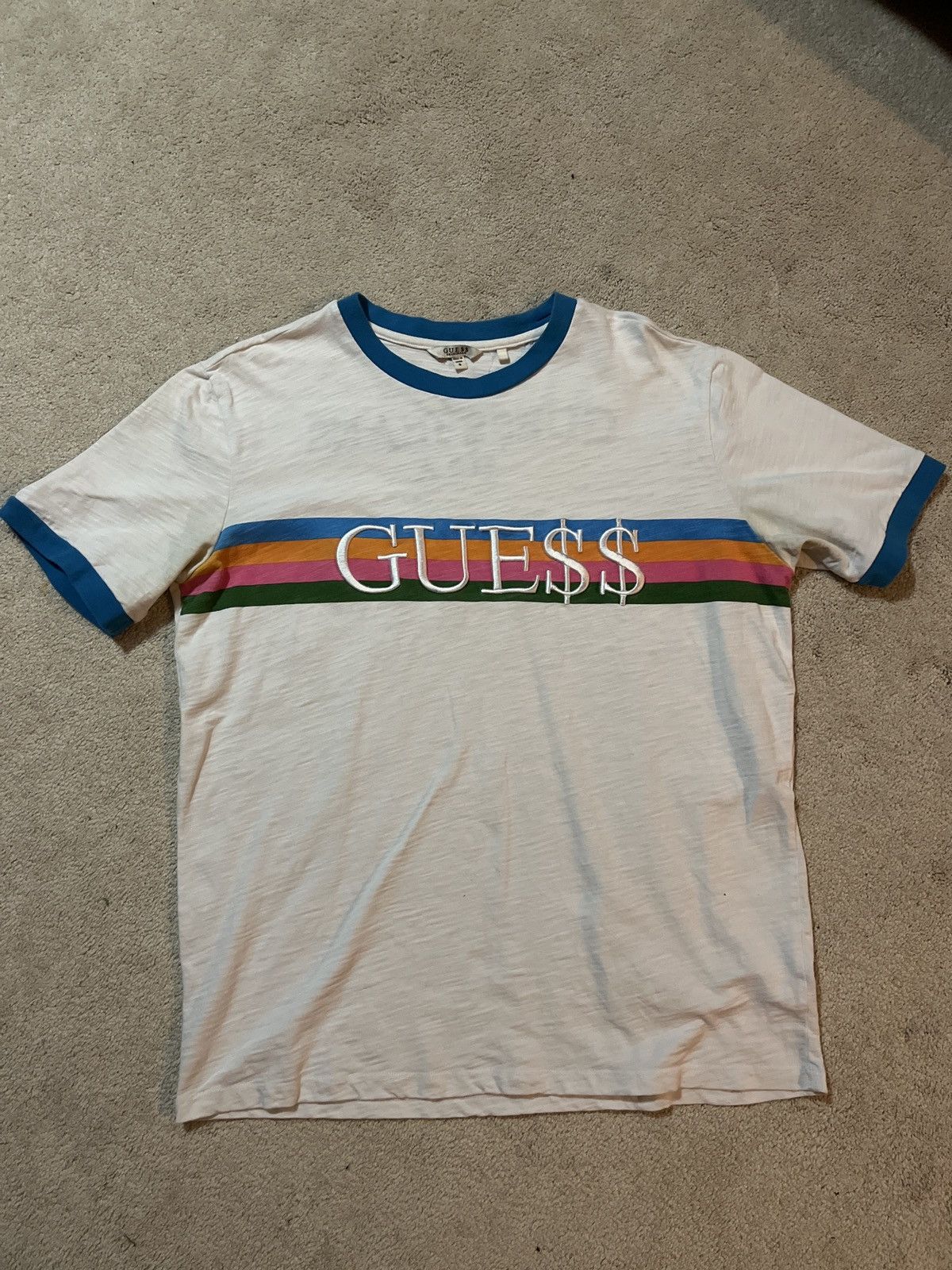 Guess asap rocky ringer 2024 tee