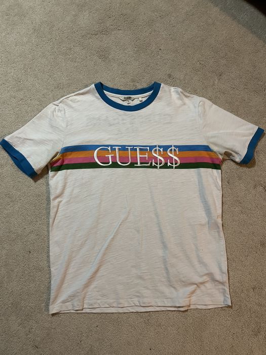 T shirt hotsell guess asap rocky