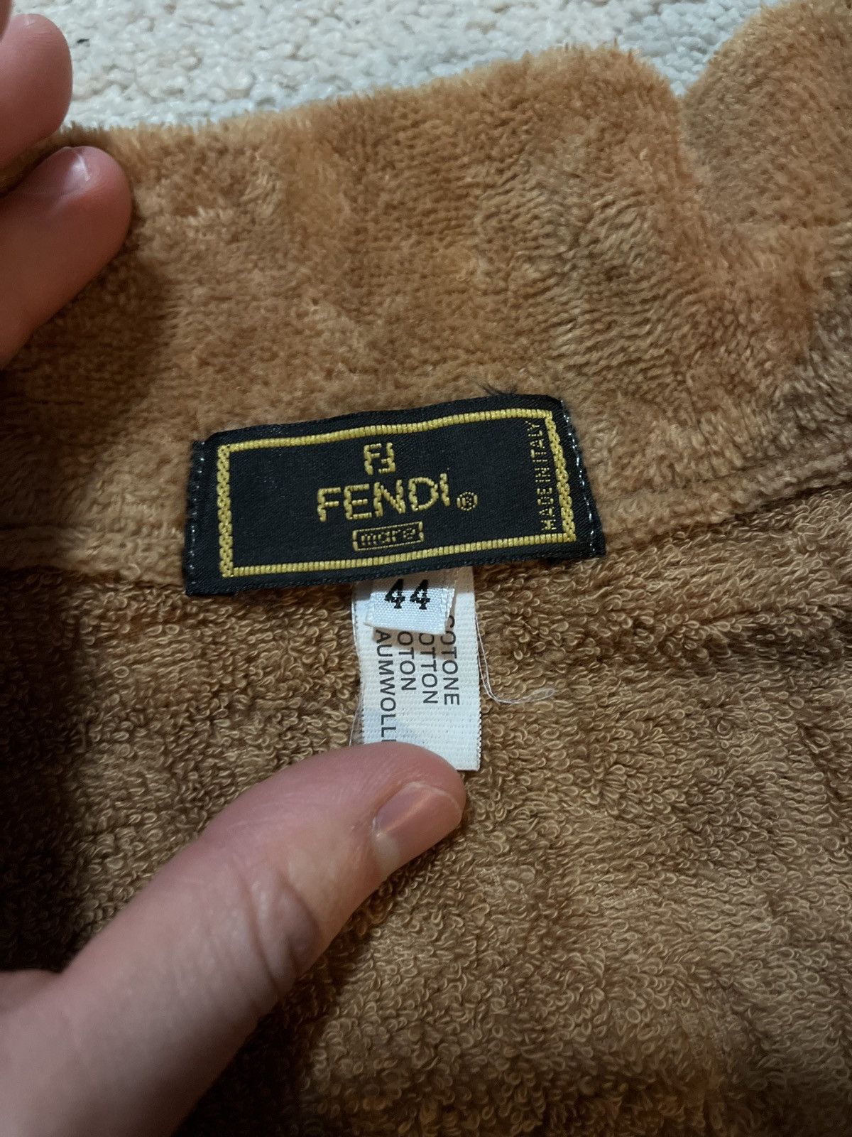 Fendi Vintage fendi bathrobe robe made in Italy zucca monogram Size US S / EU 44-46 / 1 - 5 Thumbnail