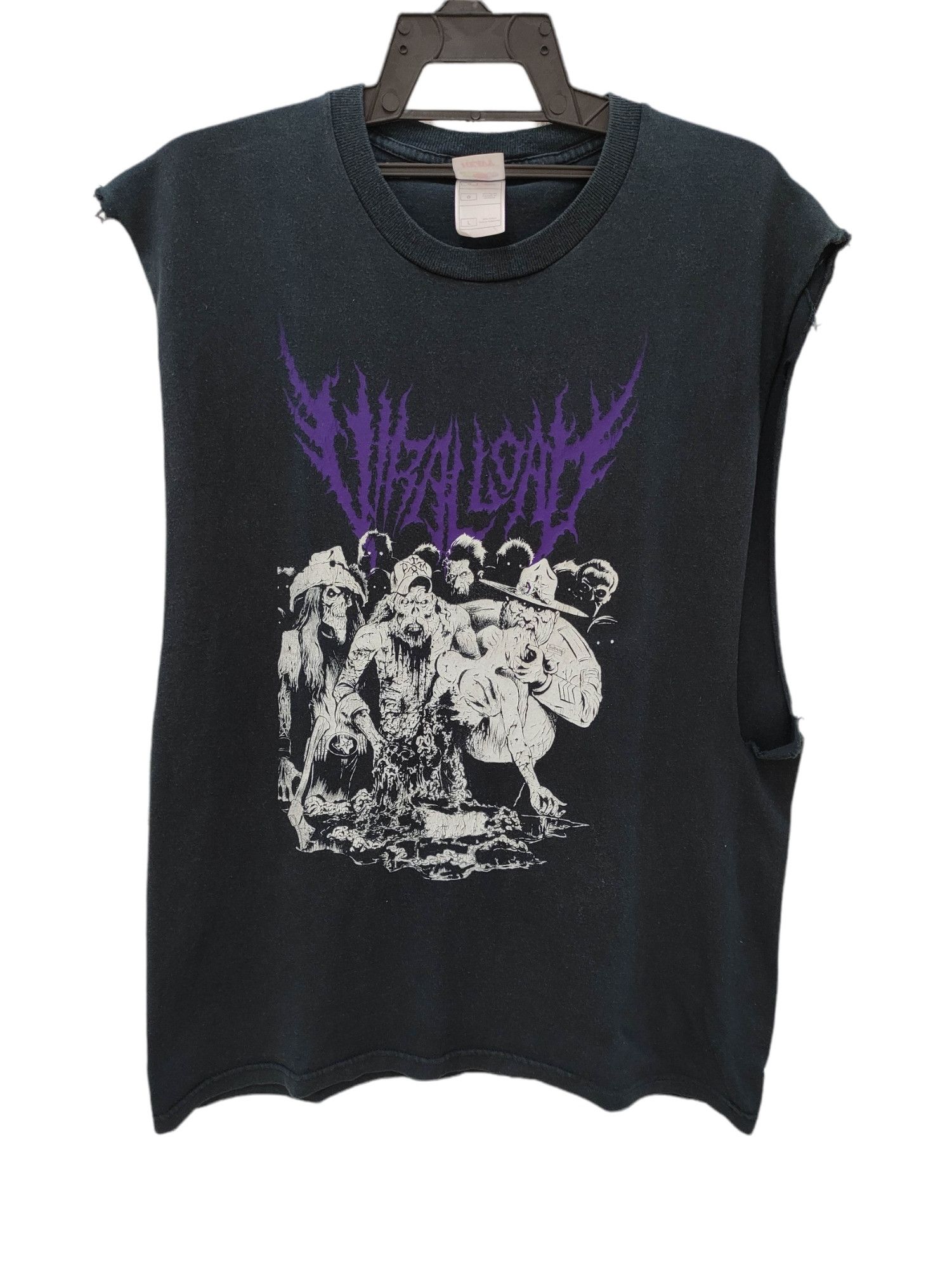 Band Tees VINTAGE VIRAL LOAD BRUTAL DEATH METAL BAND SLEEVELESS TEE Size US L / EU 52-54 / 3 - 1 Thumbnail