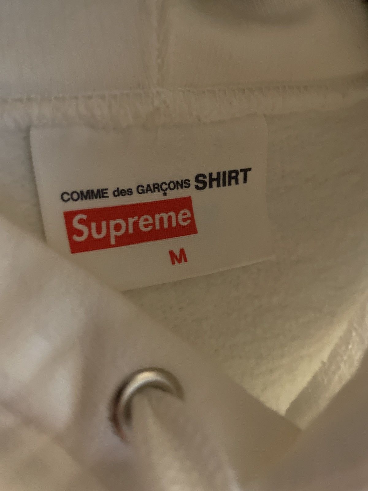 Supreme x CDG Split Box Logo Hoodie