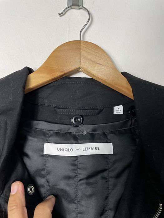 Uniqlo Lemaire For Uniqlo Black Fishtail Parka Jacket 