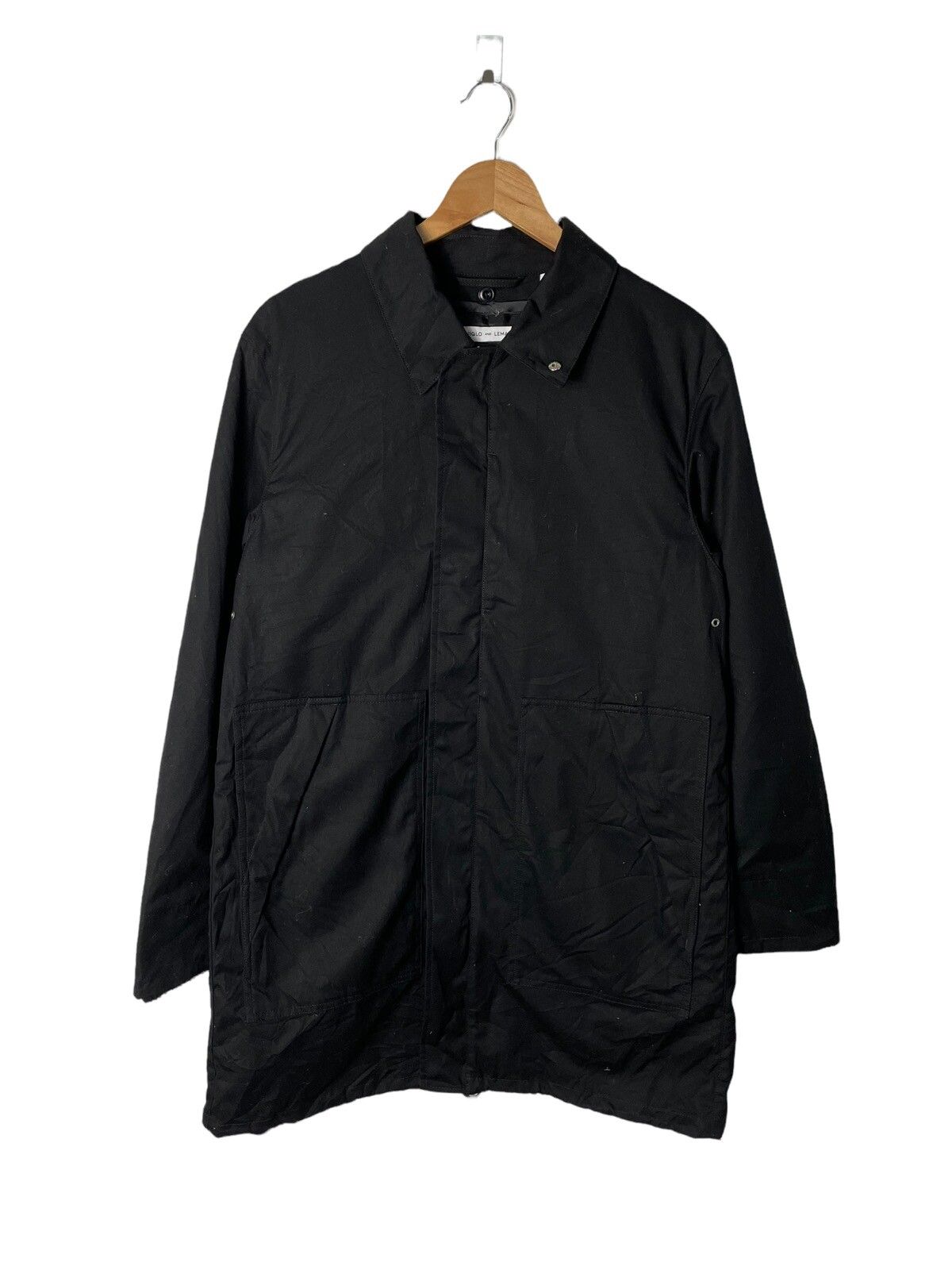 Uniqlo Lemaire for Uniqlo Black Fishtail Parka Jacket | Grailed