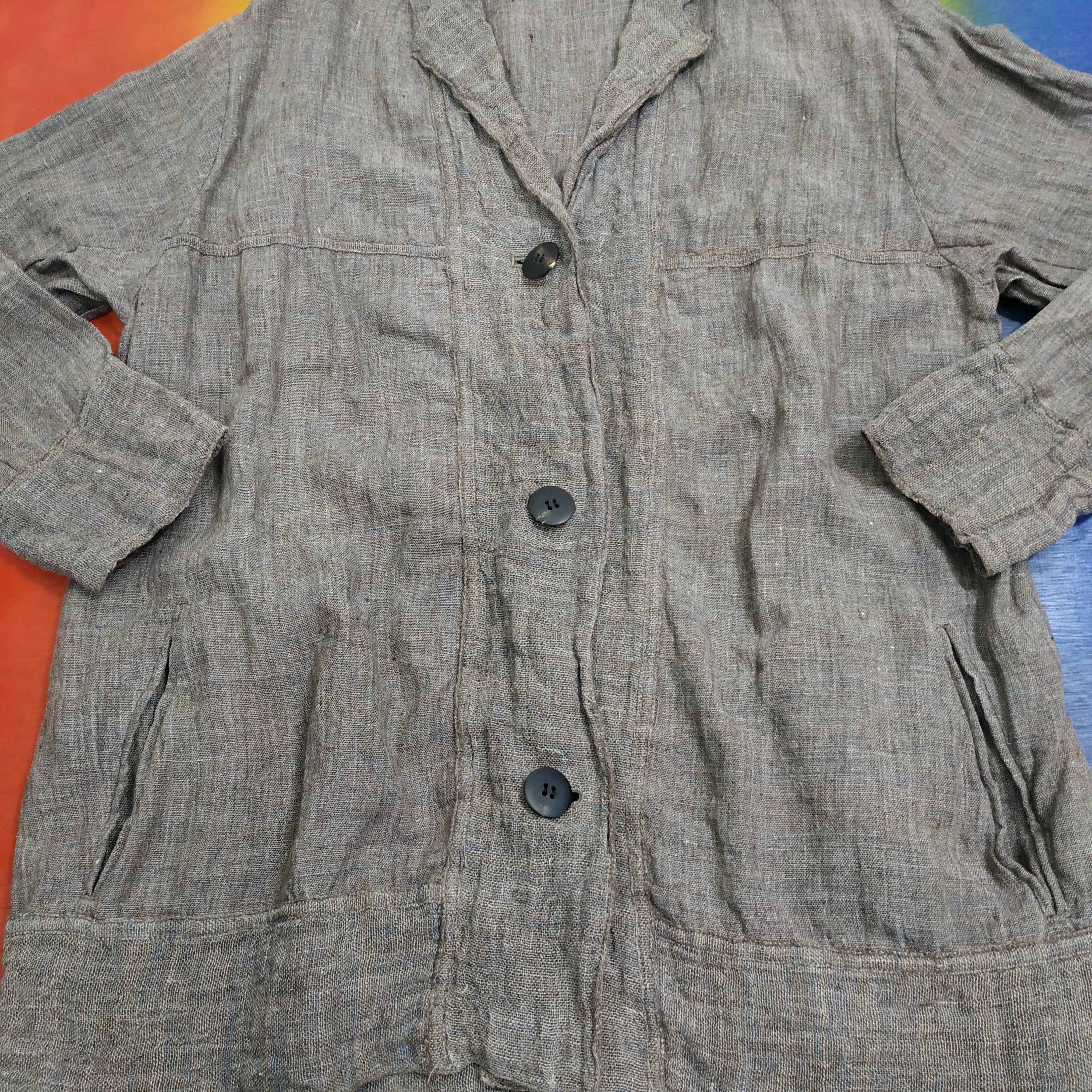 Designer × Issey Miyake × Vintage VINTAGE ISSEY MIYAKE PERMANENTE Size US M / EU 48-50 / 2 - 2 Thumbnail