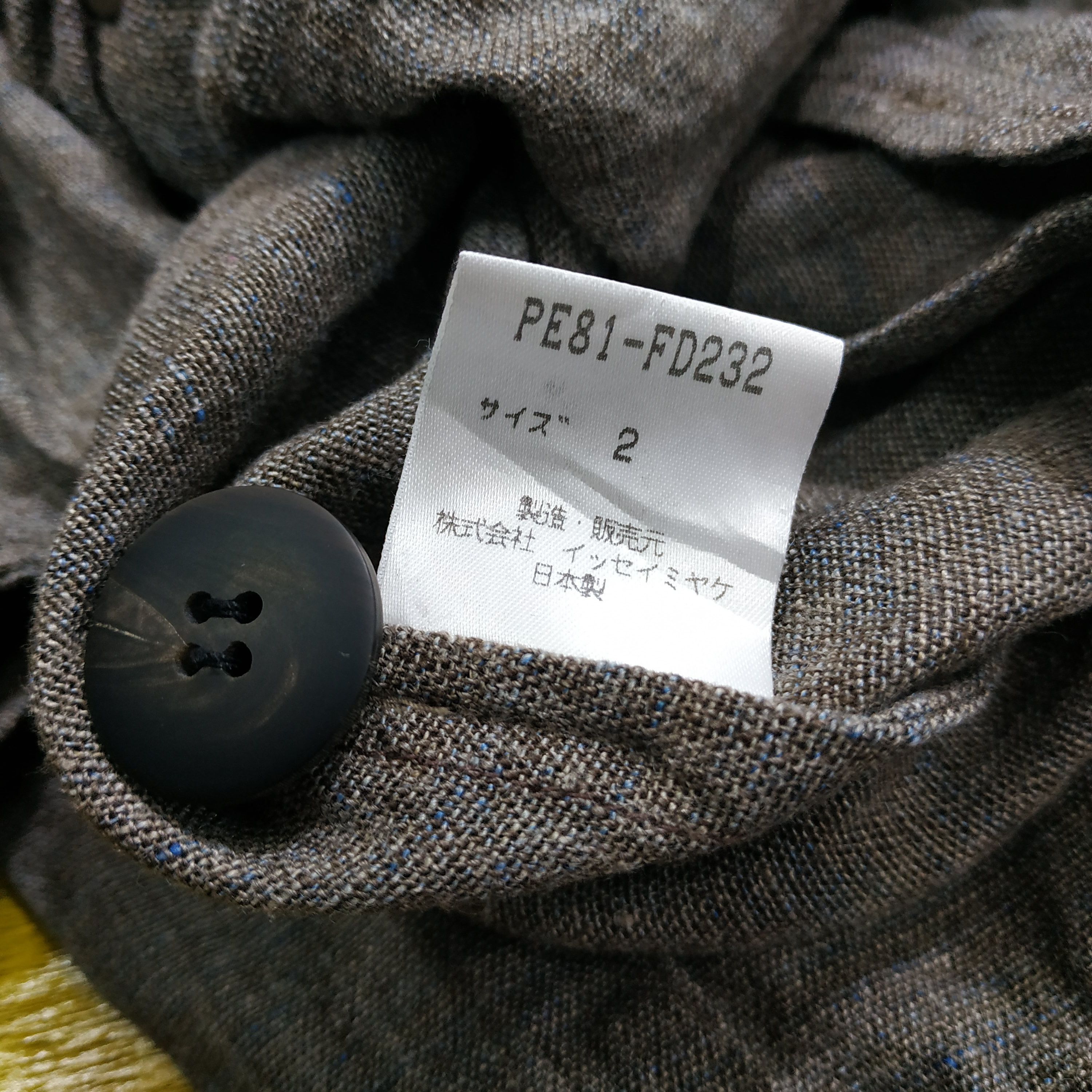 Designer × Issey Miyake × Vintage VINTAGE ISSEY MIYAKE PERMANENTE Size US M / EU 48-50 / 2 - 6 Thumbnail