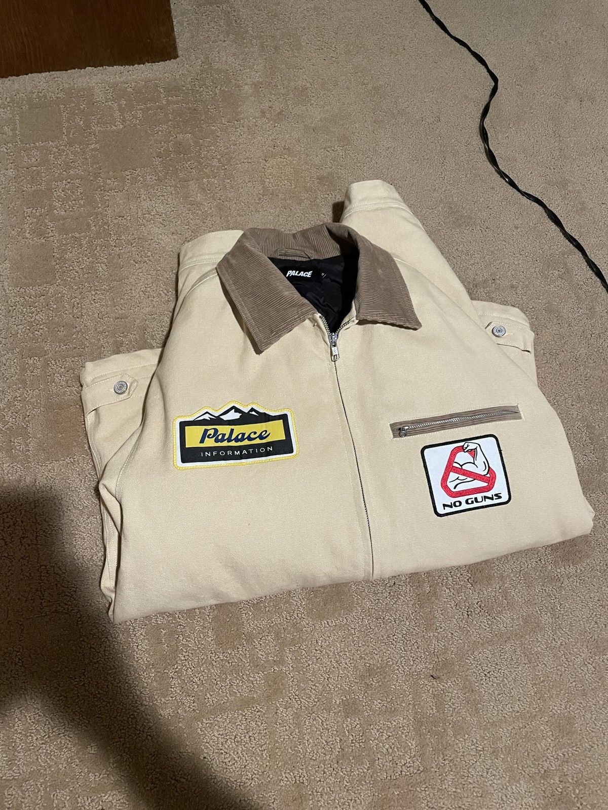 Palace Badge Work Jacket | Grailed