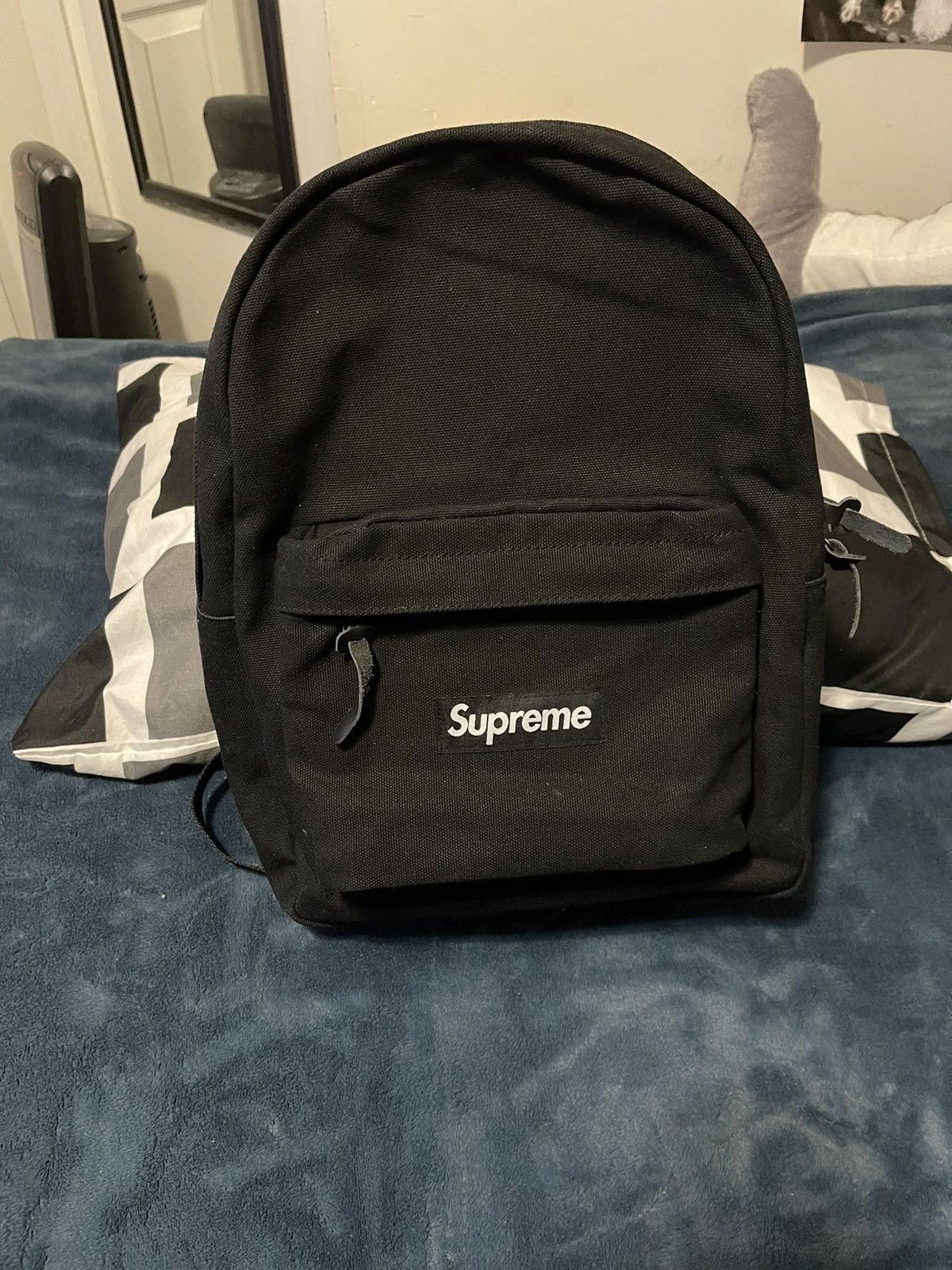 Supreme Canvas Backpack Black [FW20]