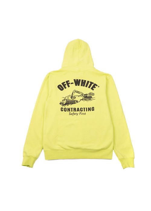 Off white 2025 construction hoodie